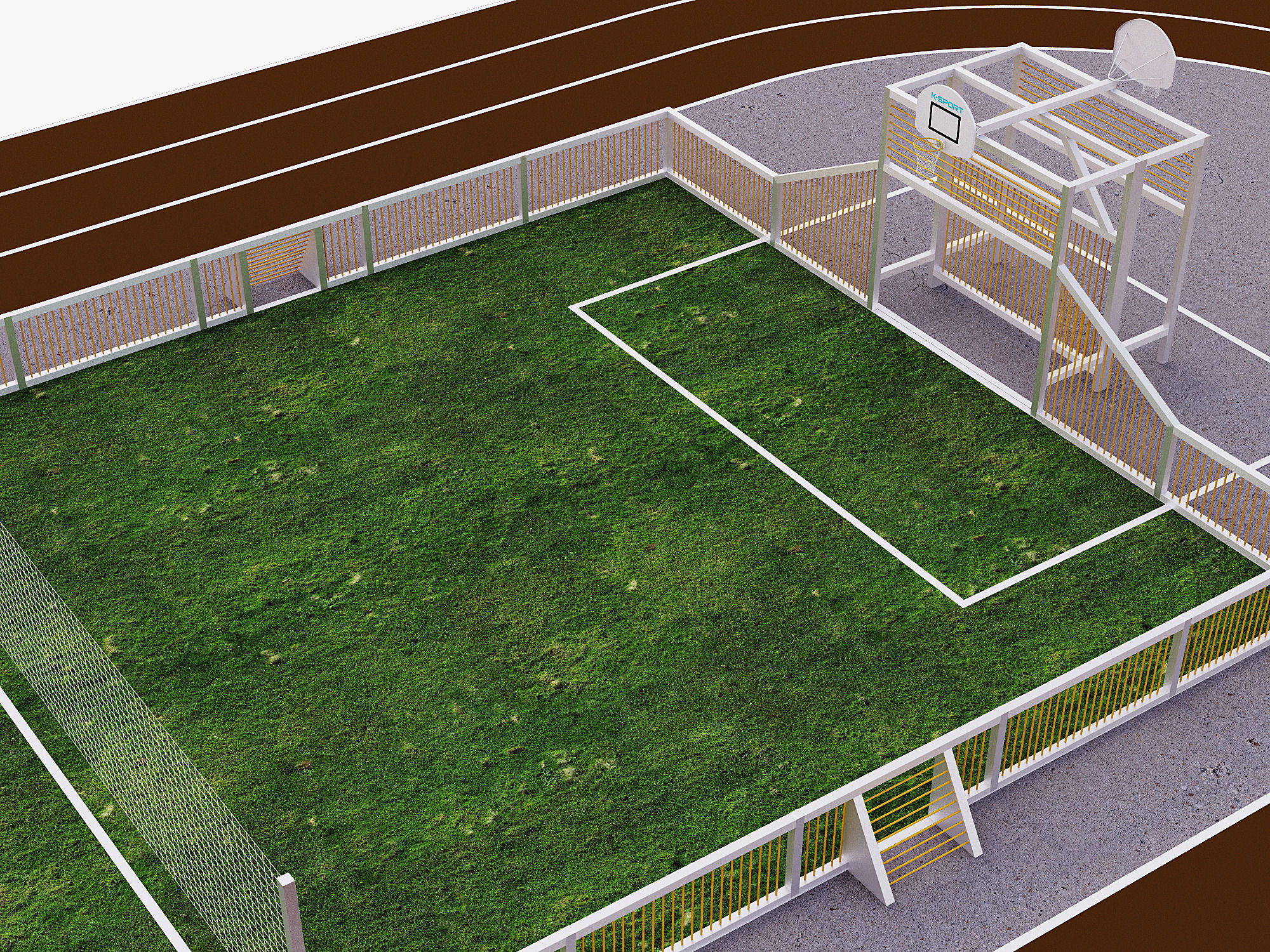 Multisports Stadium 3D model_6