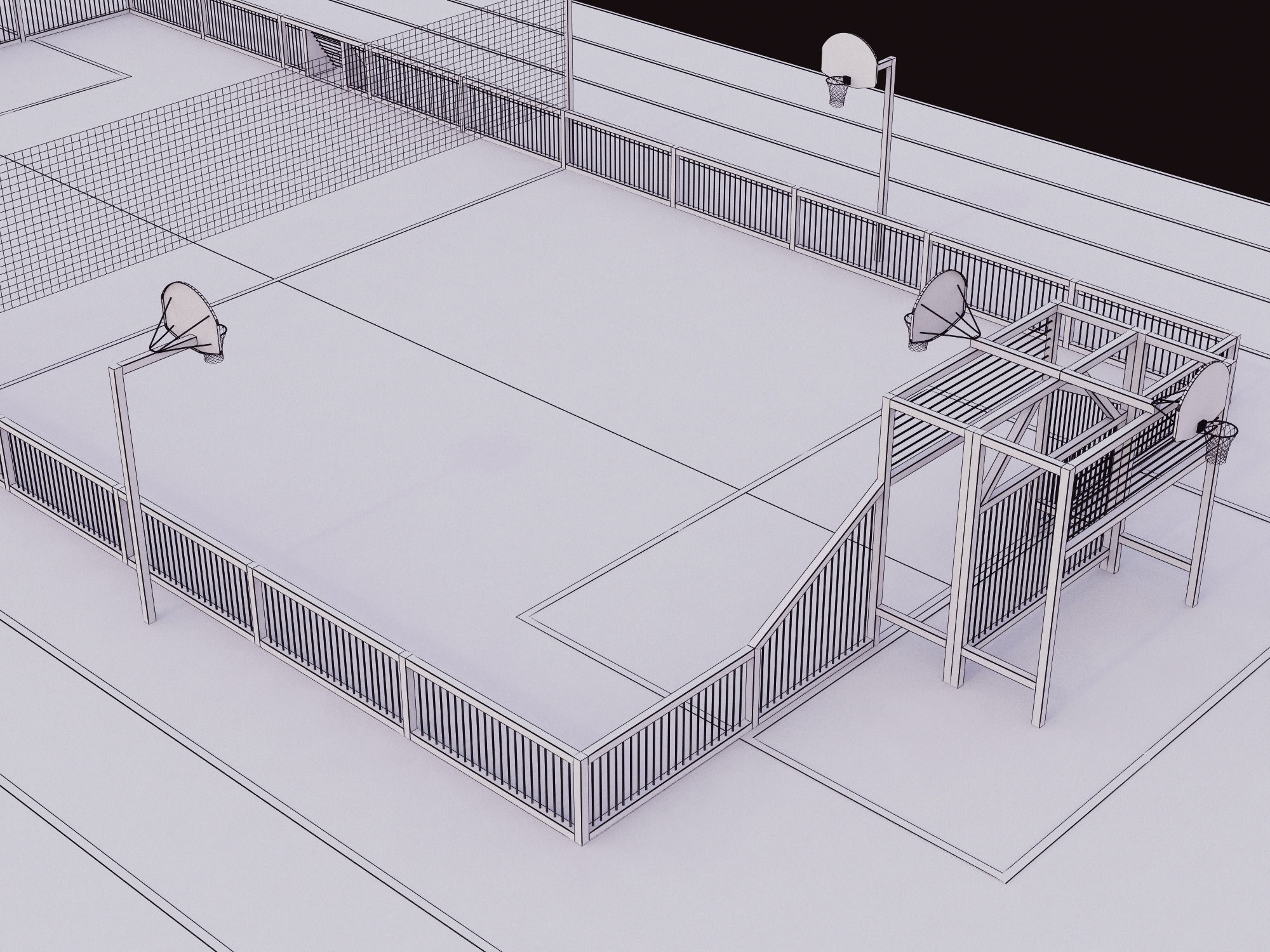 Multisports Stadium 3D model_17