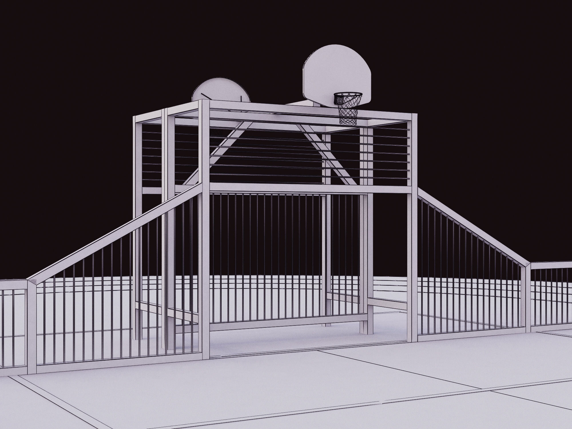 Multisports Stadium 3D model_16