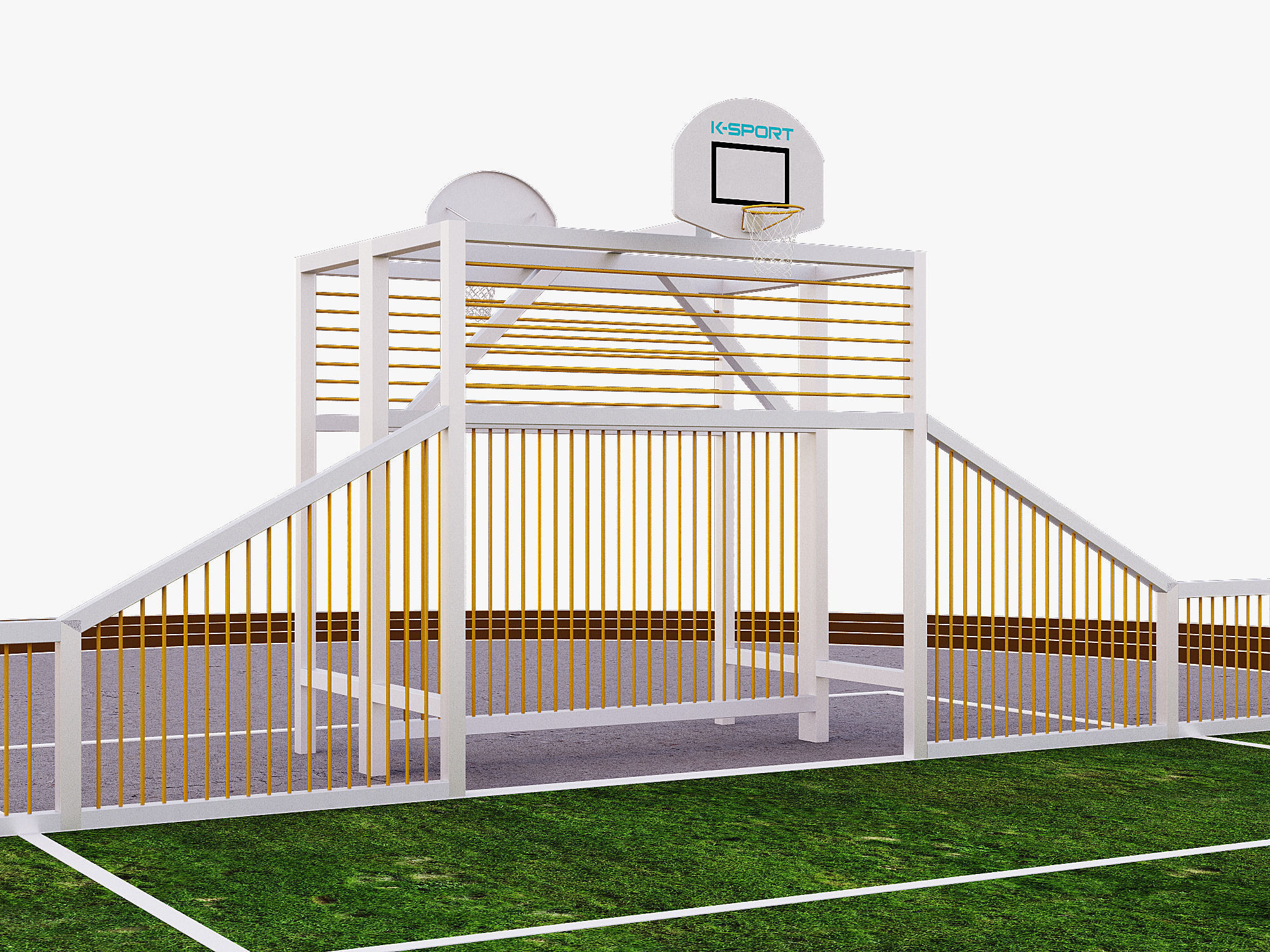 Multisports Stadium 3D model_9