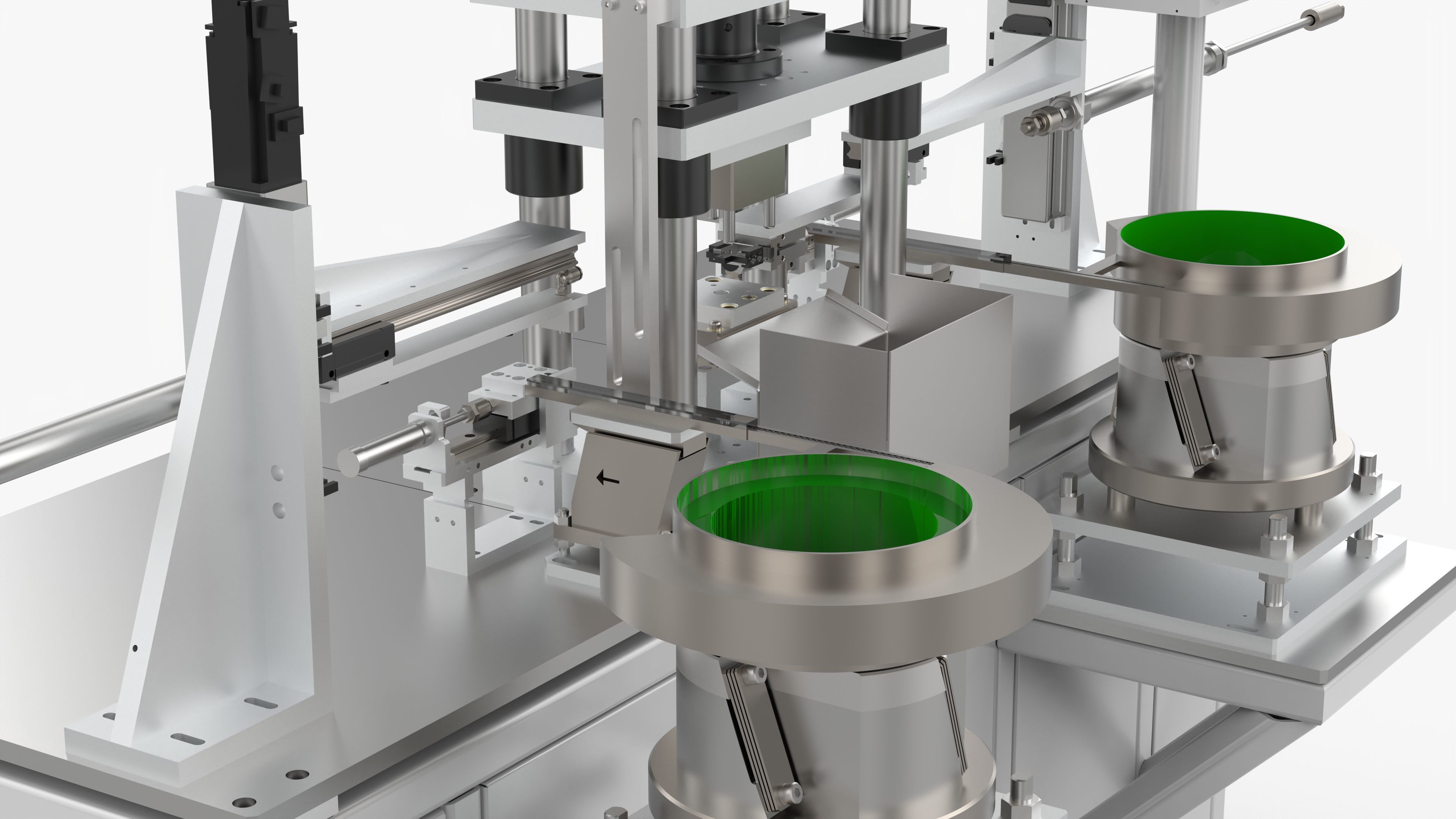 Automatic Shaft Loading and Unloading Press Machine 3D model | CGTrader