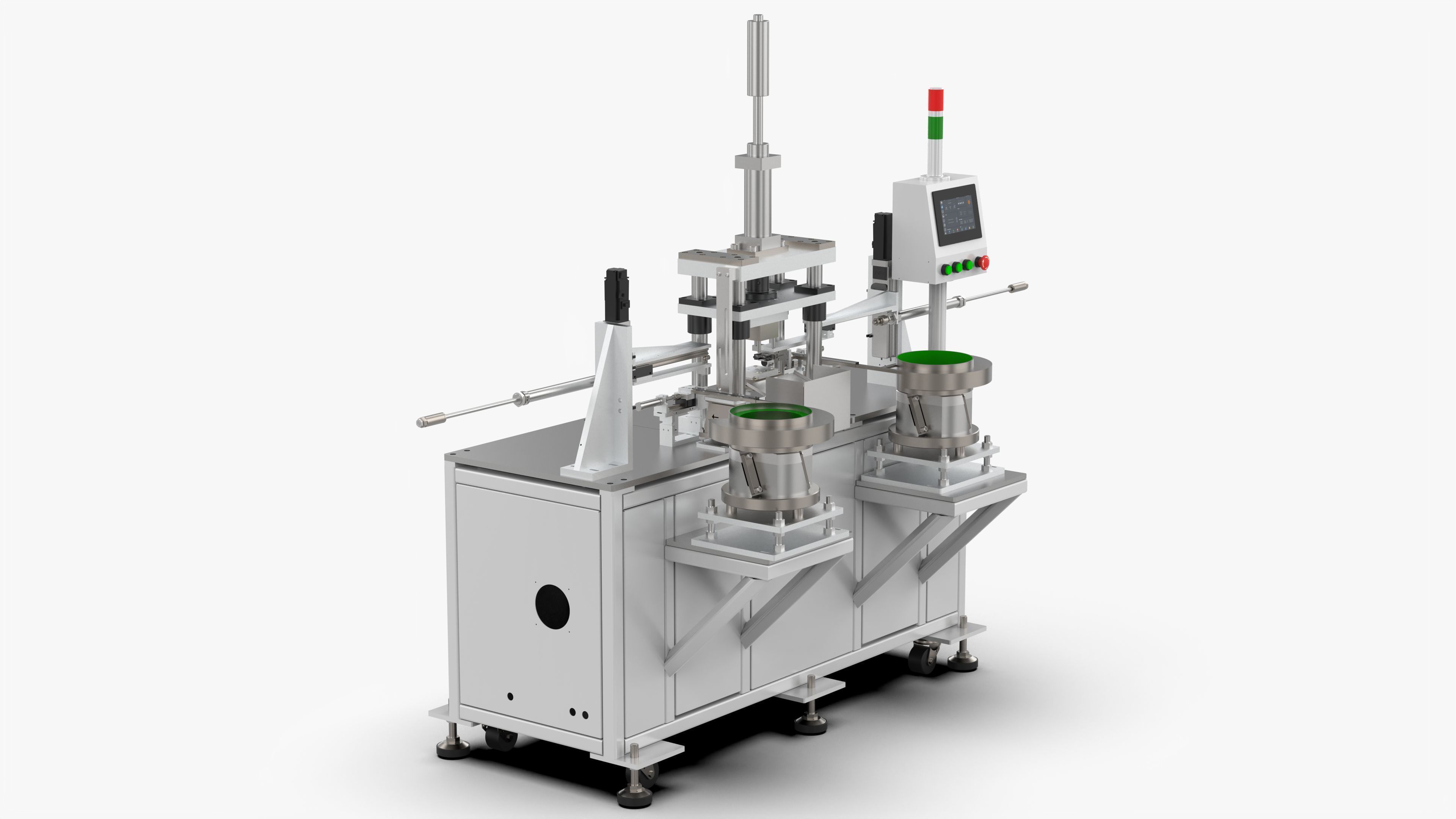 Automatic Shaft Loading and Unloading Press Machine 3D model | CGTrader