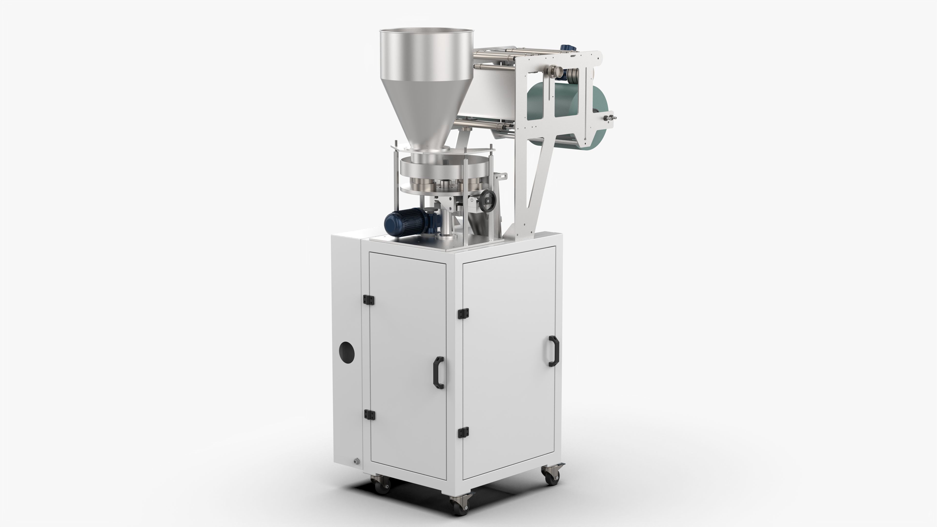 Vertical Packaging Machine 3D model_4