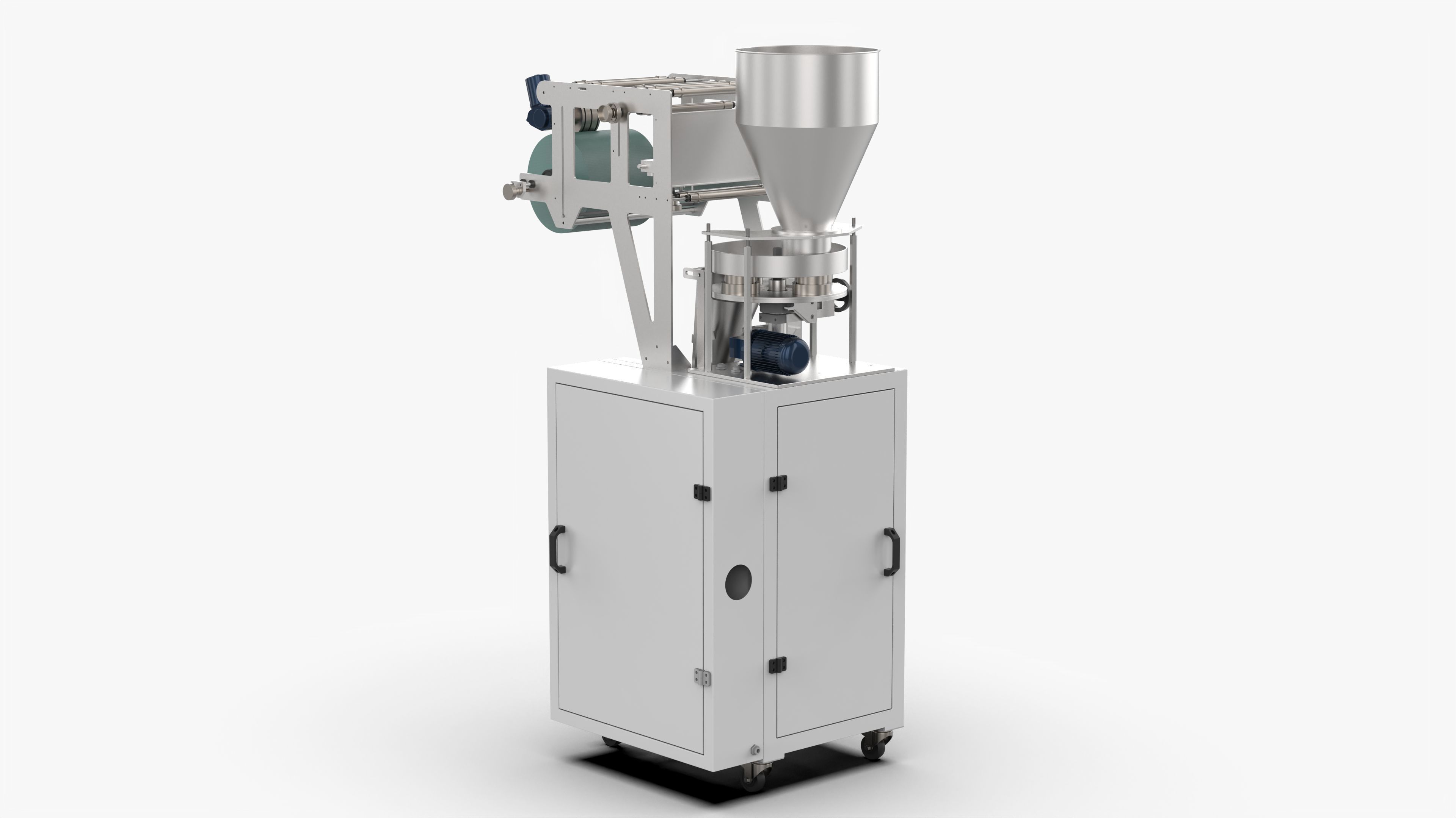 Vertical Packaging Machine 3D model_3