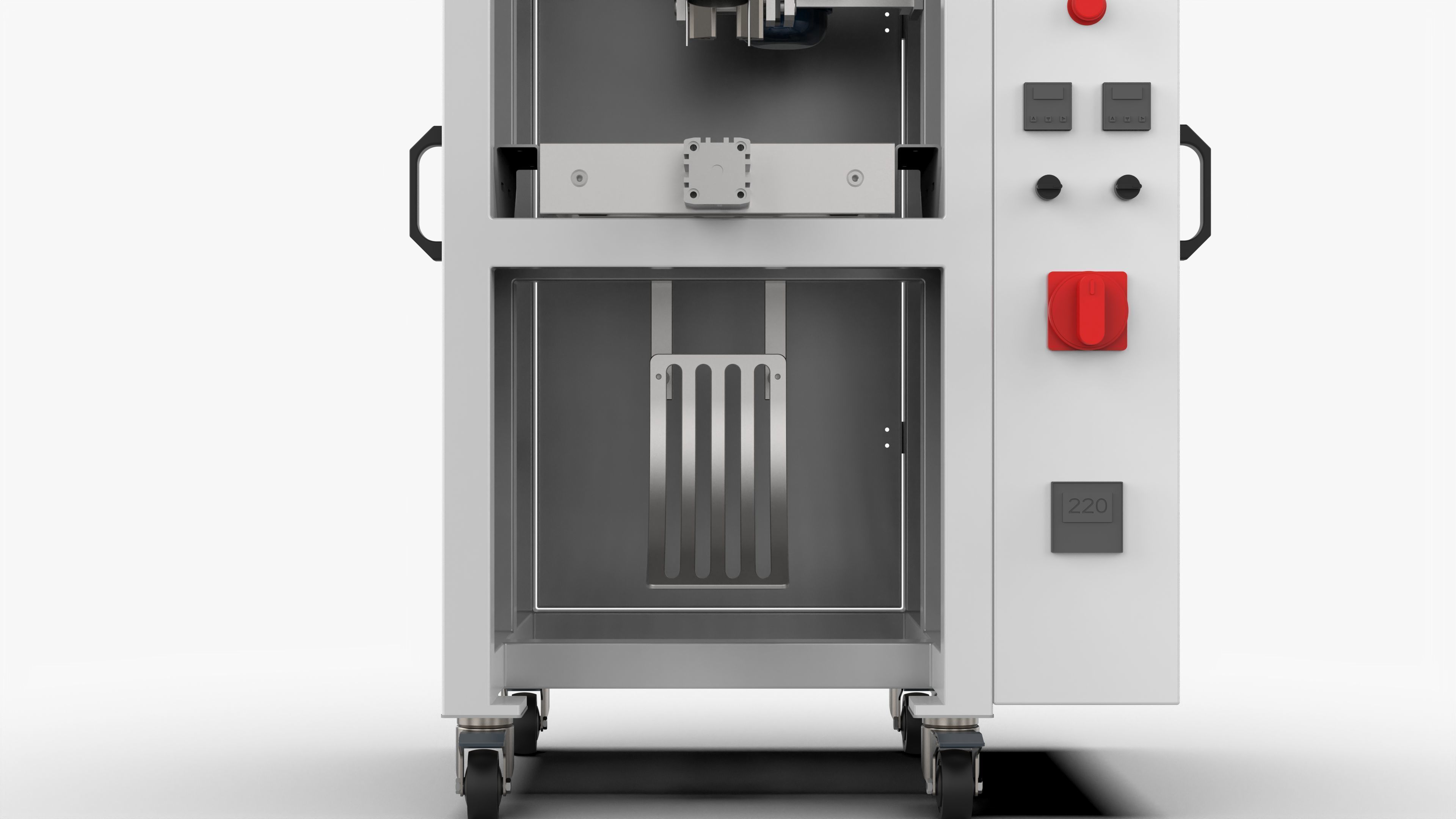 Vertical Packaging Machine 3D model_10