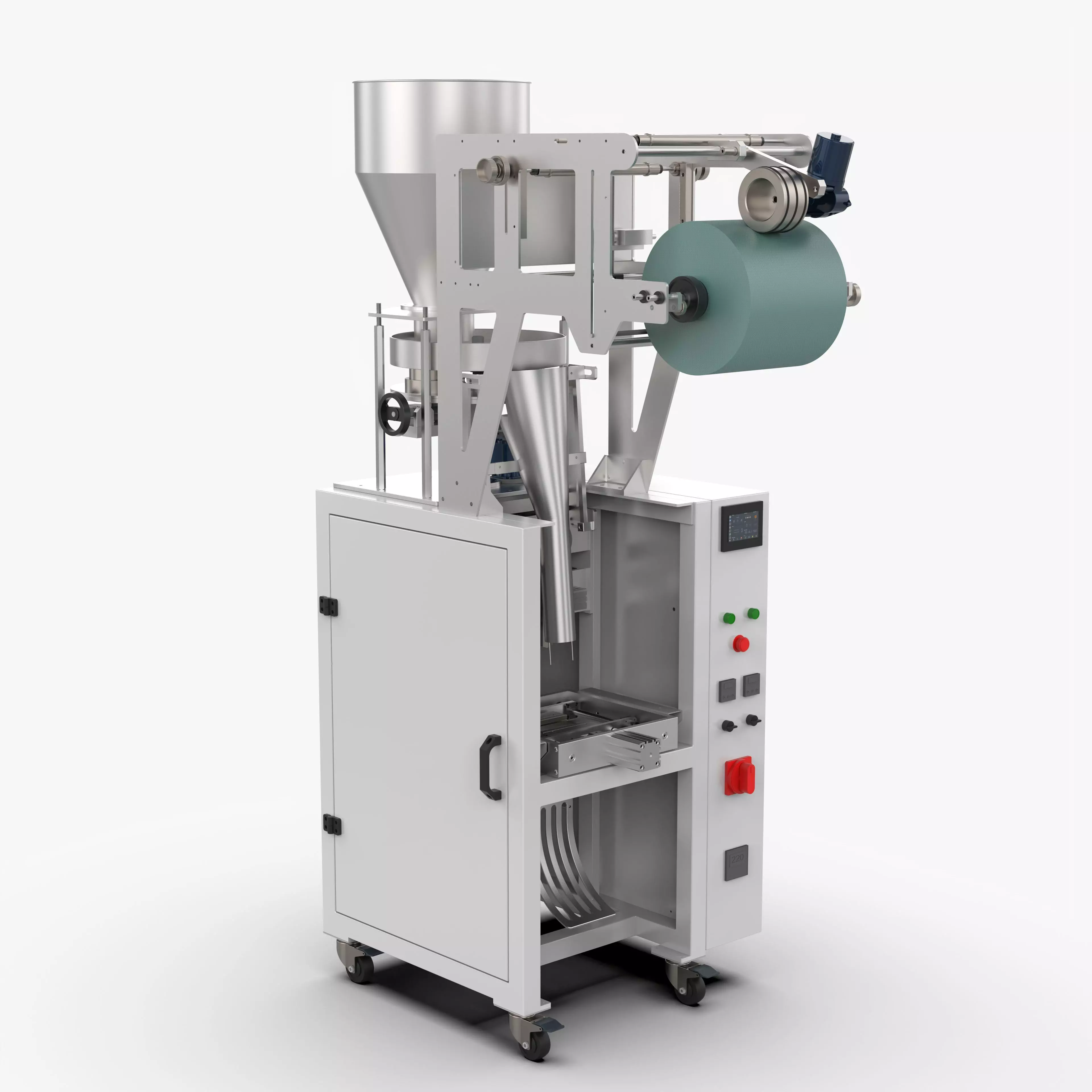 Vertical Packaging Machine 3D model_0