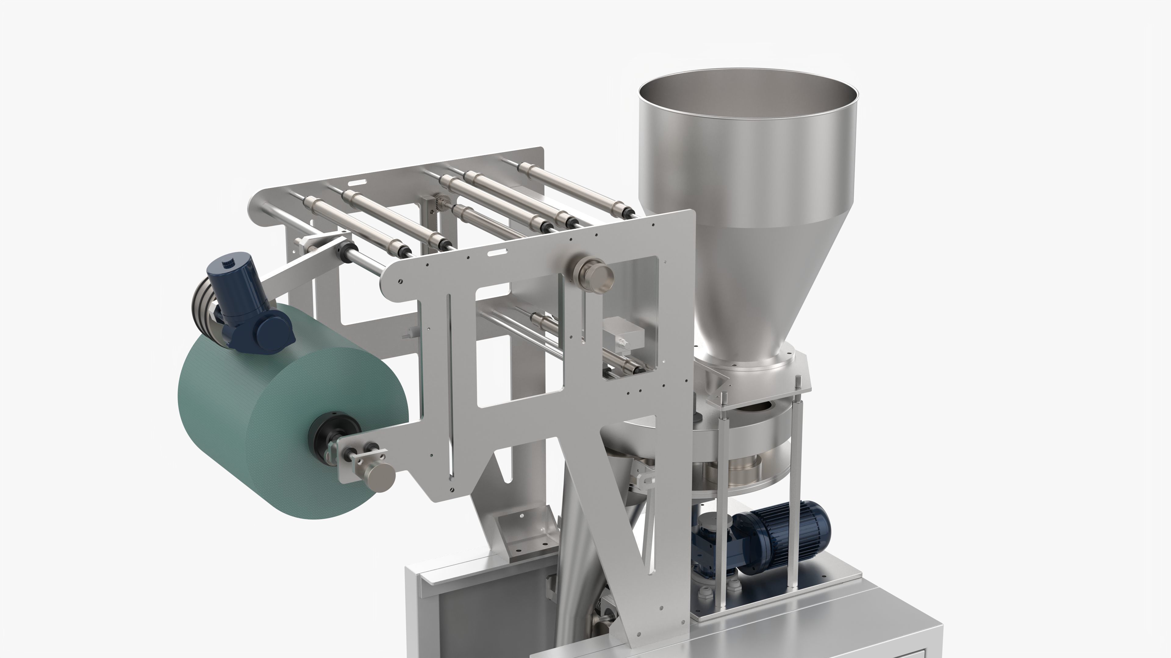 Vertical Packaging Machine 3D model_7