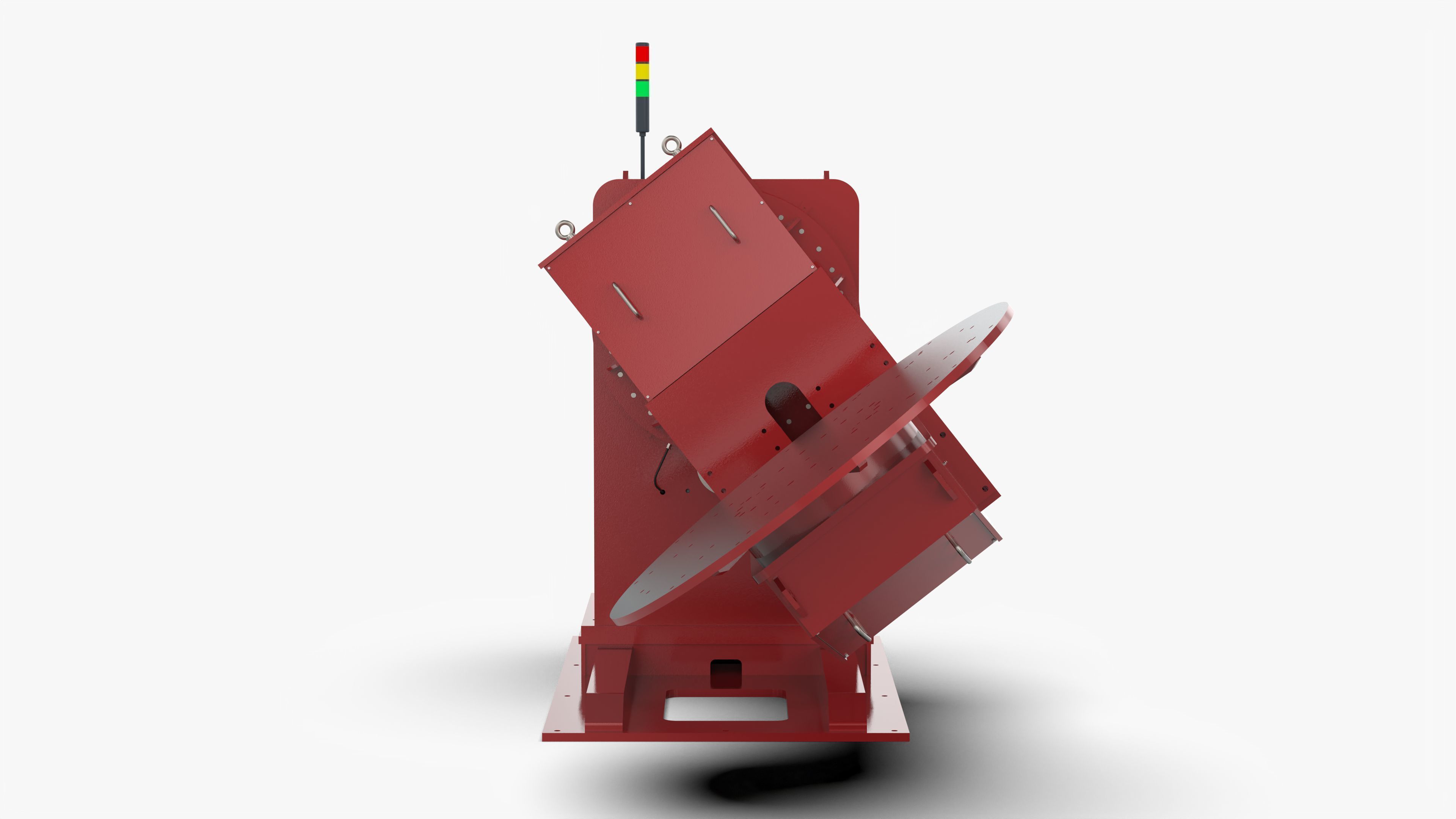 L Type Welding Positioner 3D model_5
