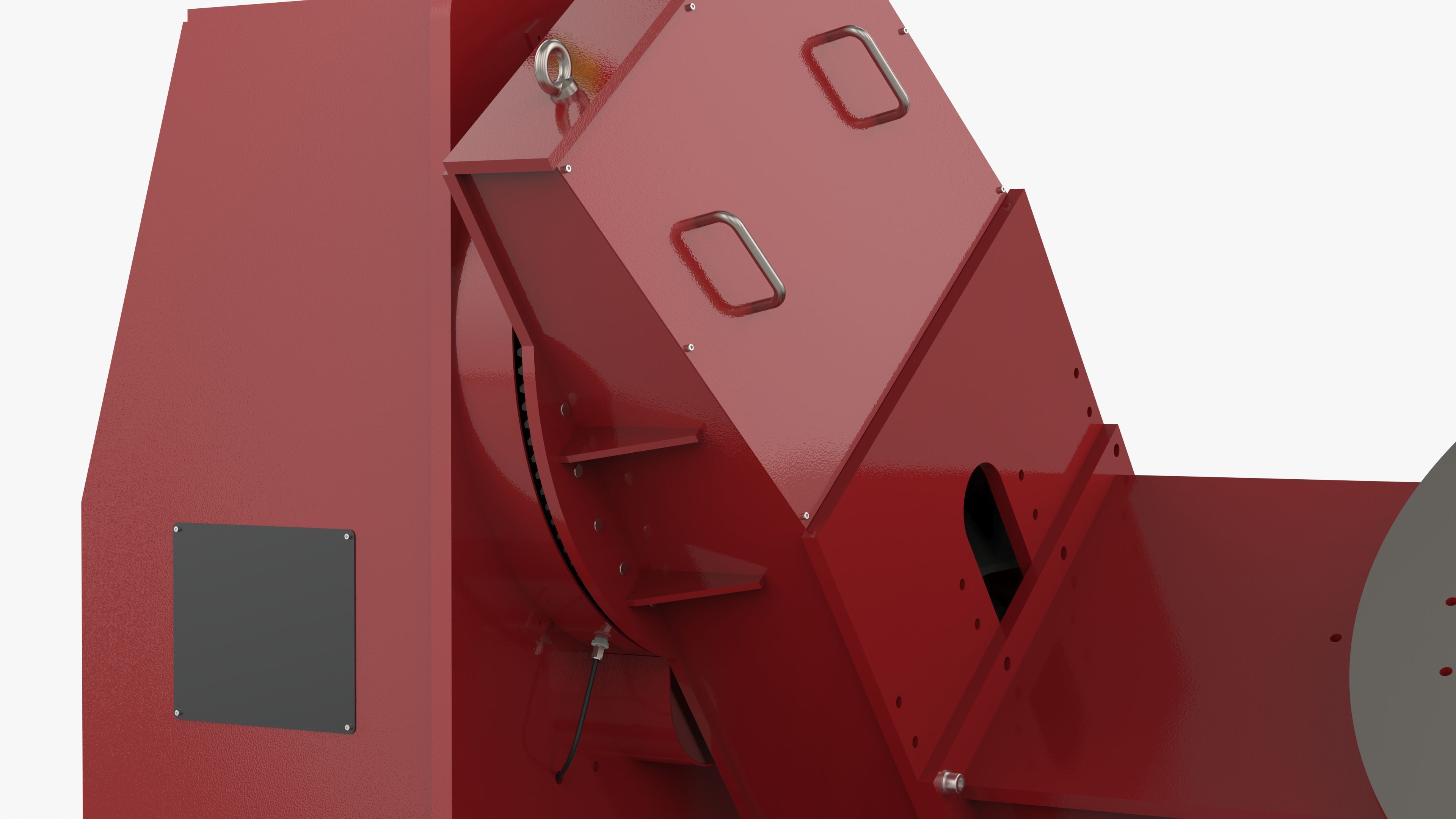 L Type Welding Positioner 3D model_8