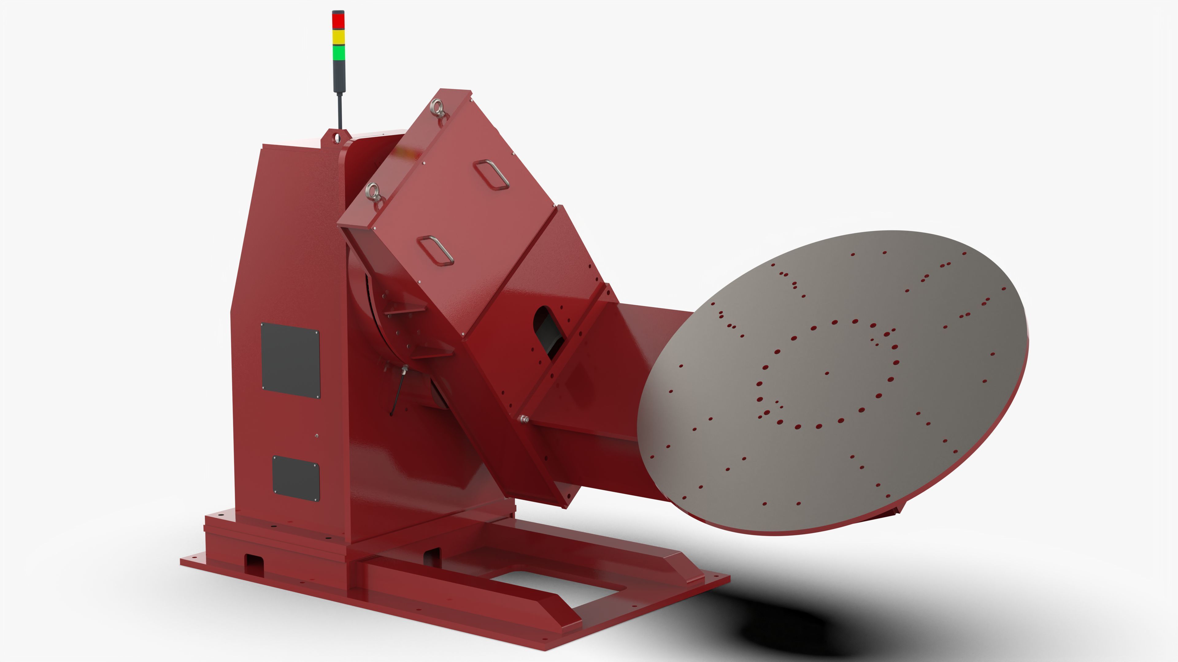 L Type Welding Positioner 3D model_1