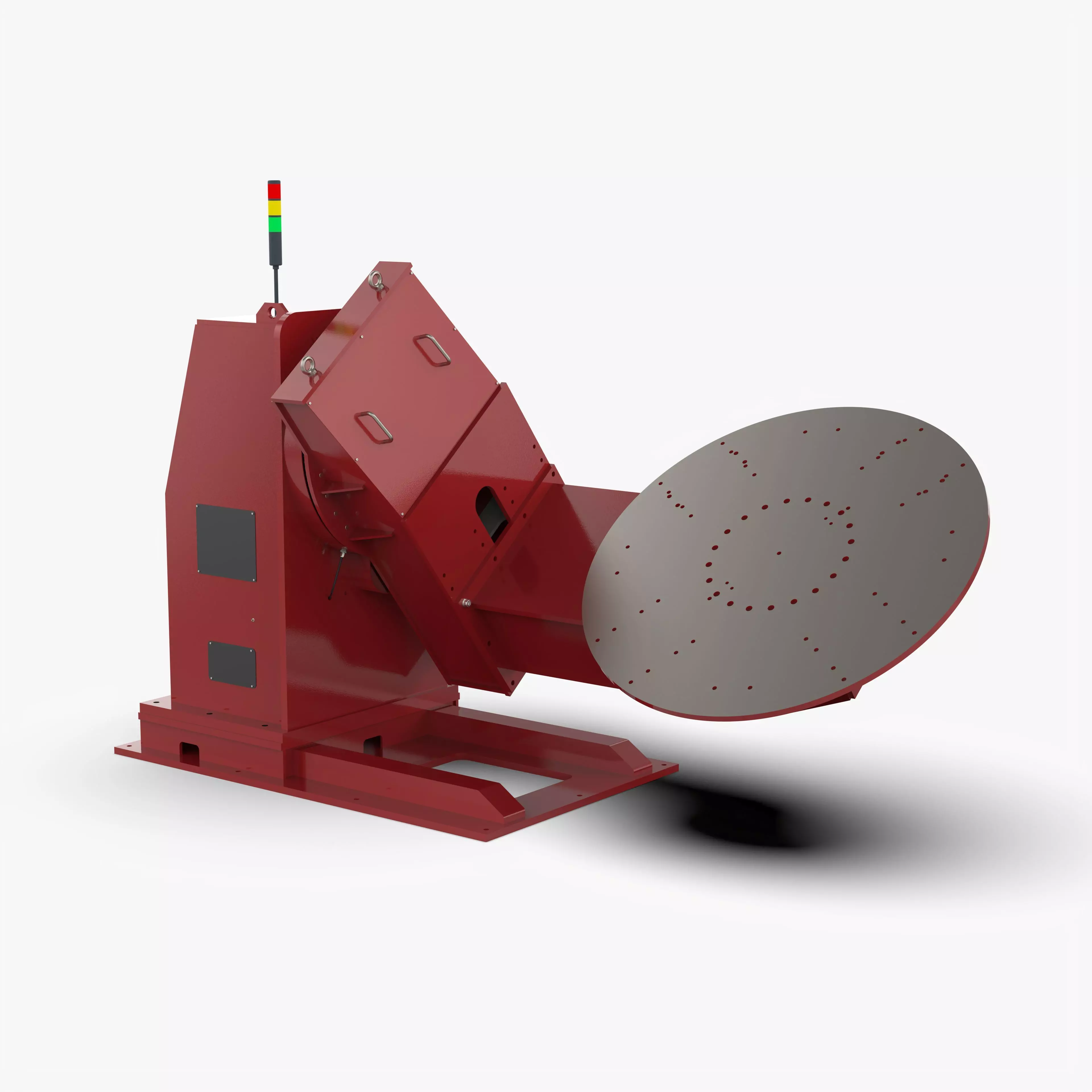 L Type Welding Positioner 3D model_0