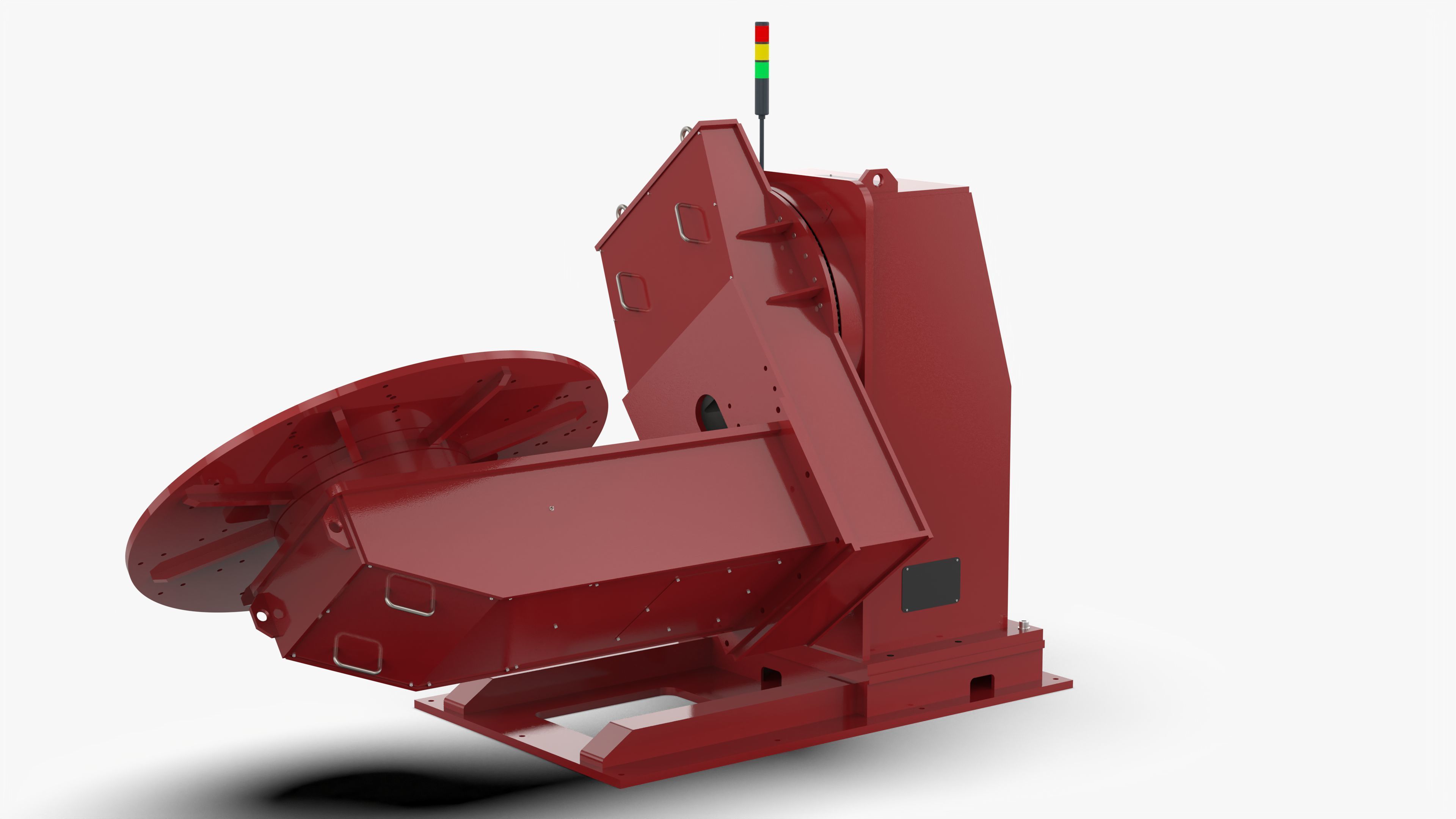 L Type Welding Positioner 3D model_4