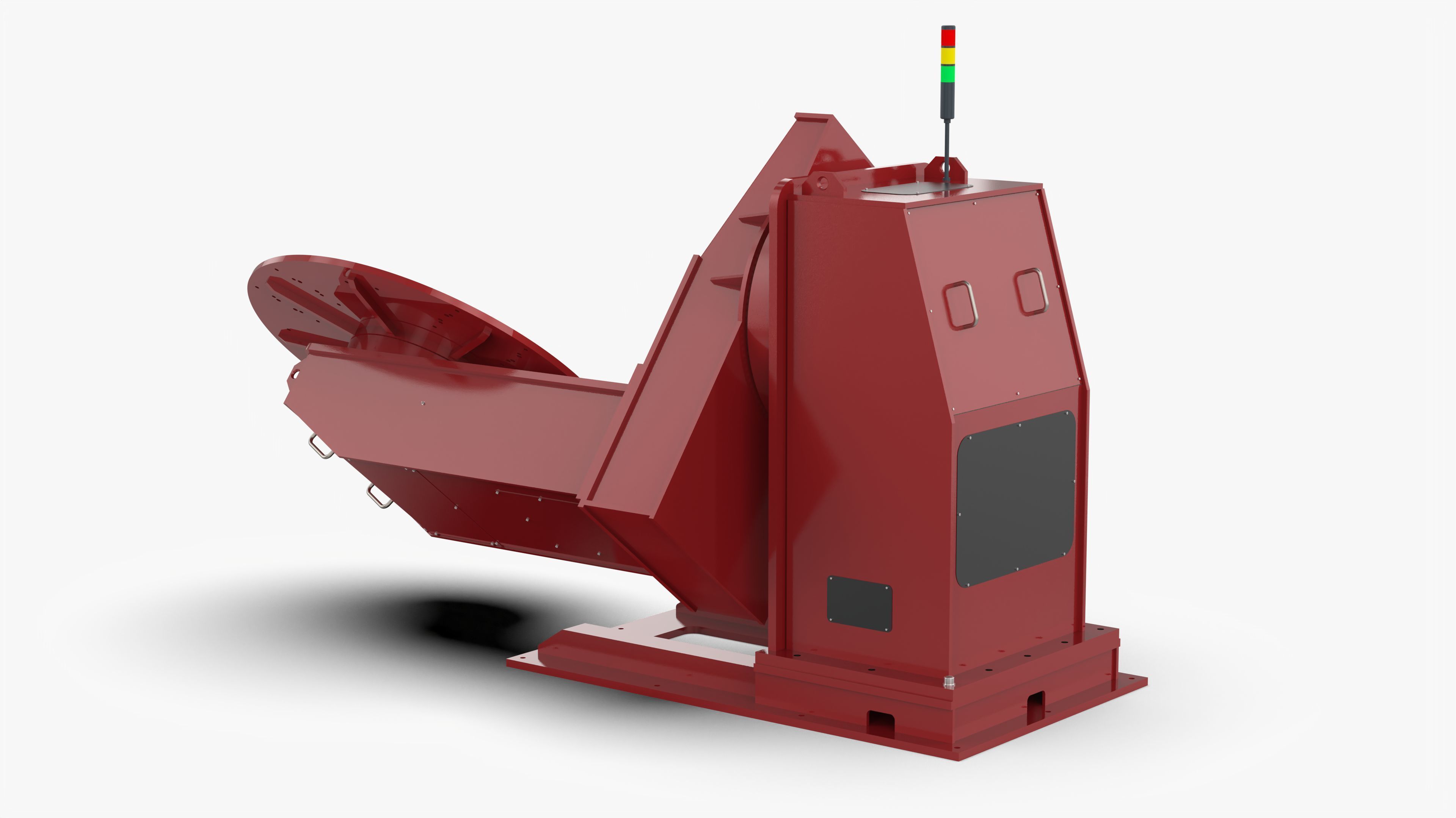 L Type Welding Positioner 3D model_3