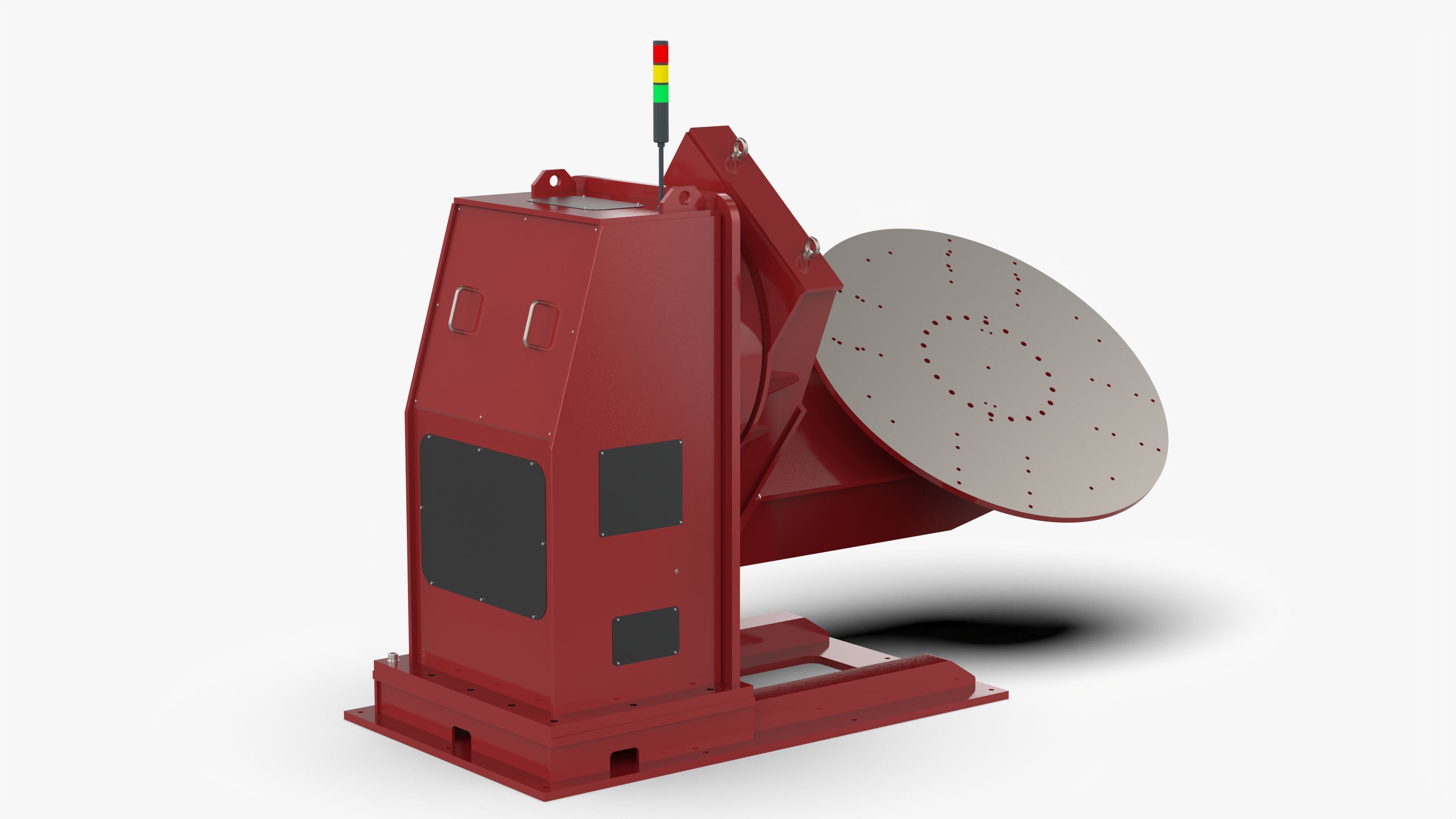 L Type Welding Positioner 3D model_2