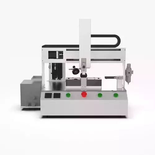 Semi Automatic Vision Glue Dispenser 3D model