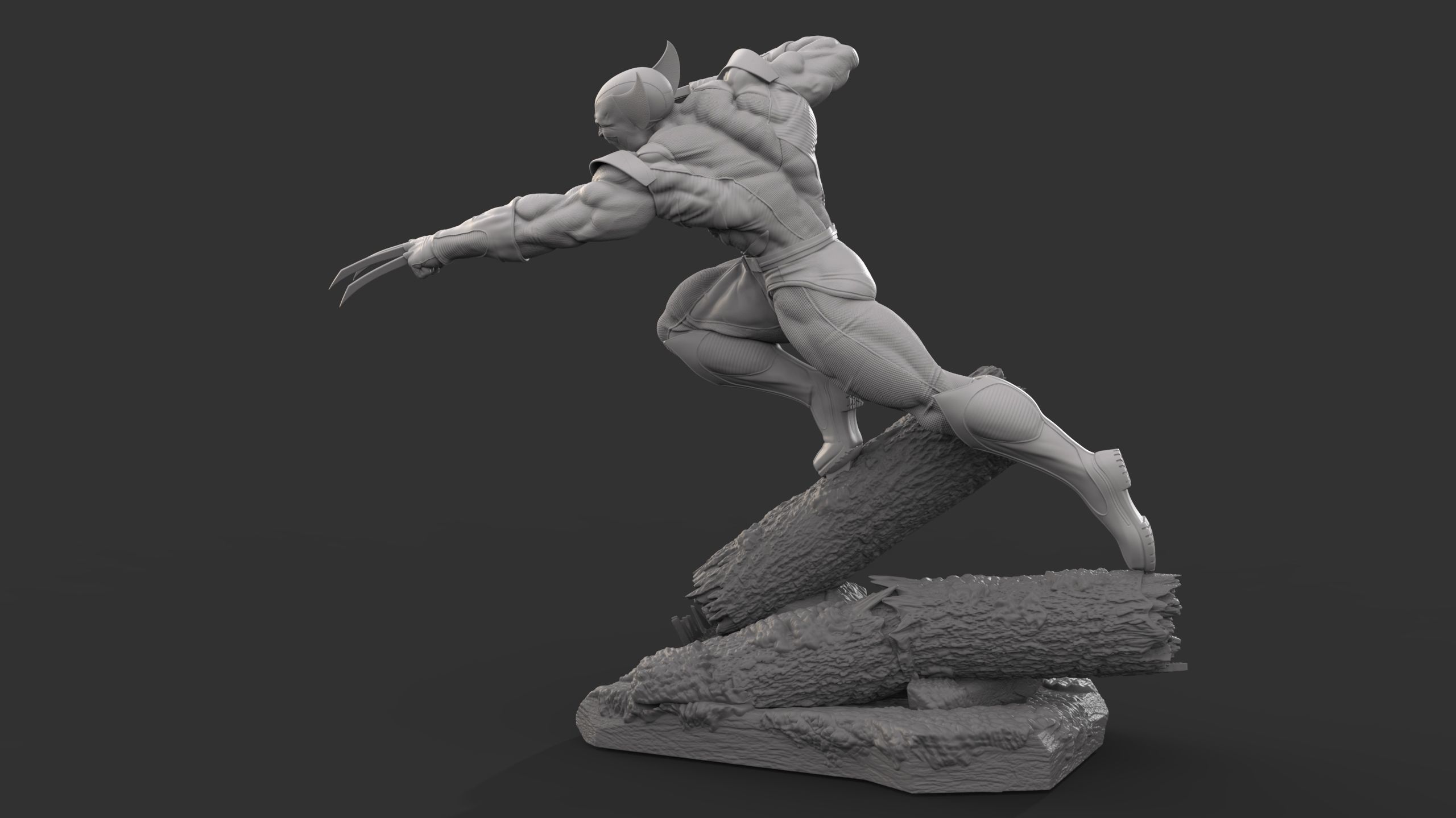 Wolverine- Marvel 3D print model_5