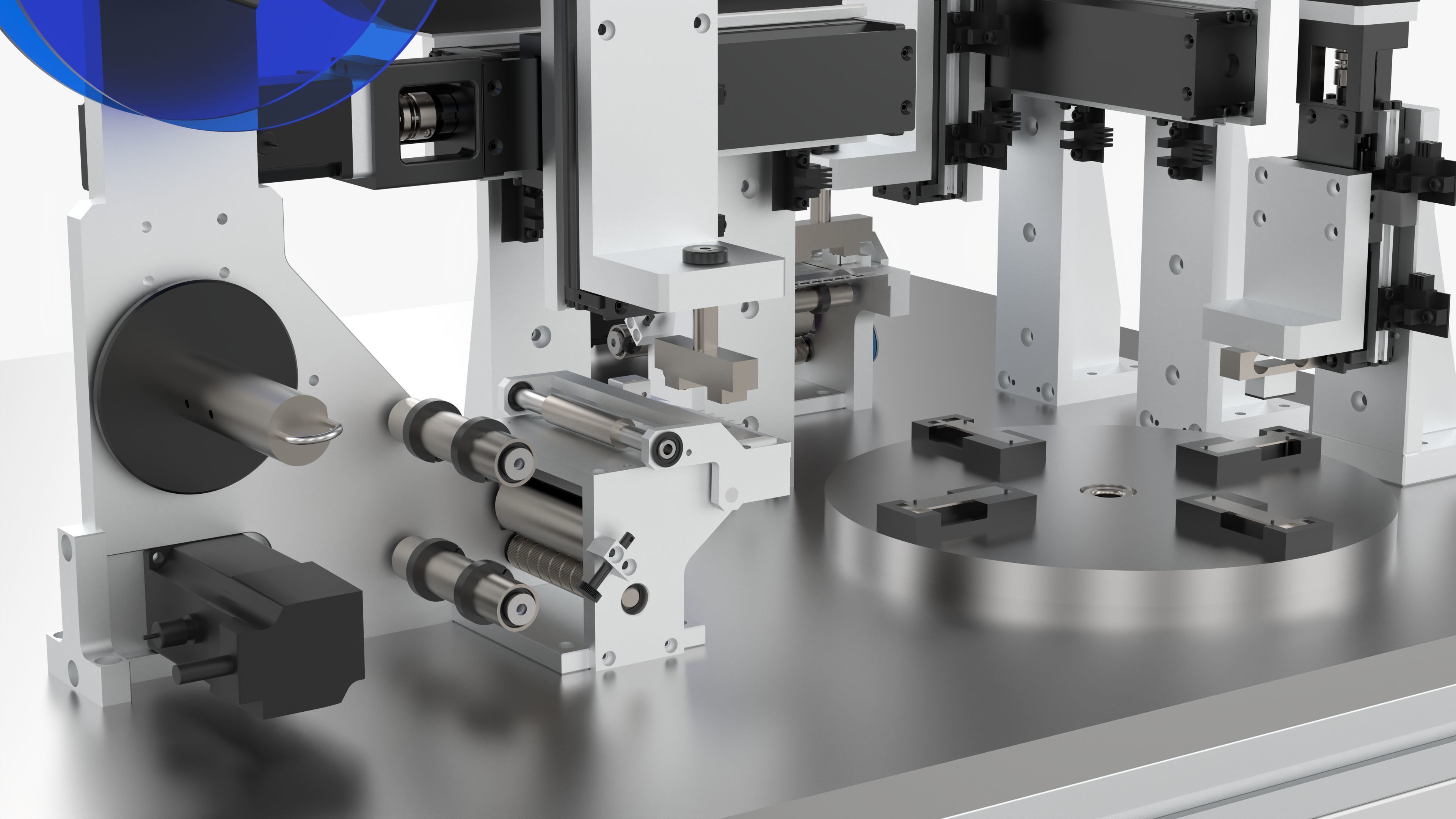 Automatic Label Laminating Machine 3D model_12