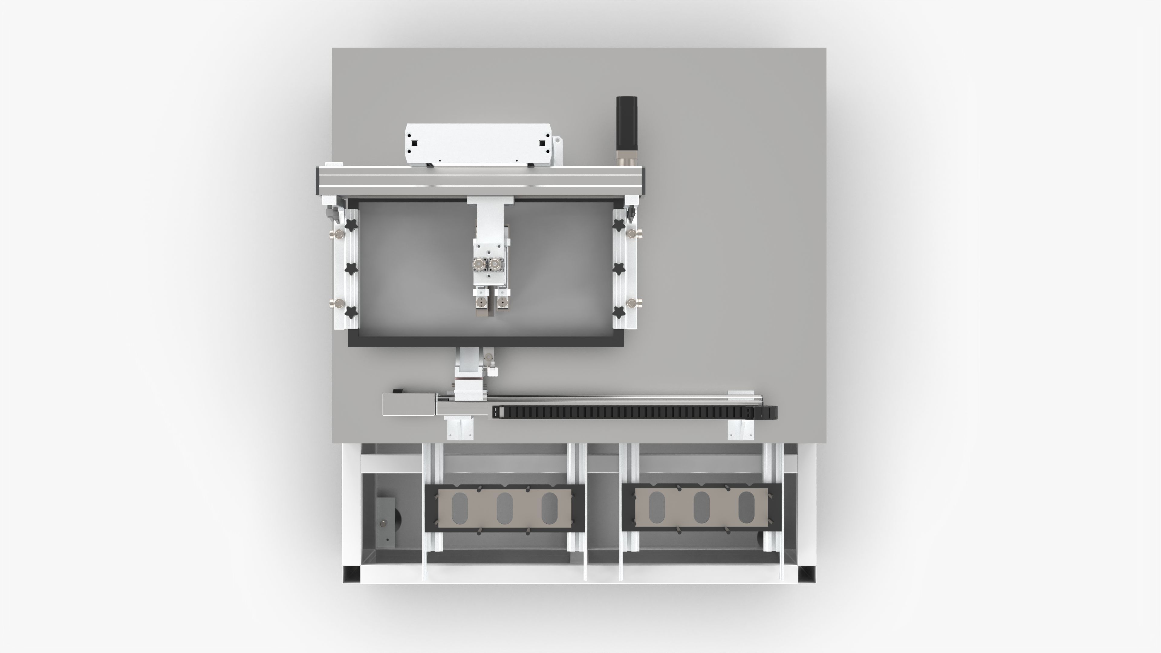 Automatic Screen Printing Equipment 3D model_7
