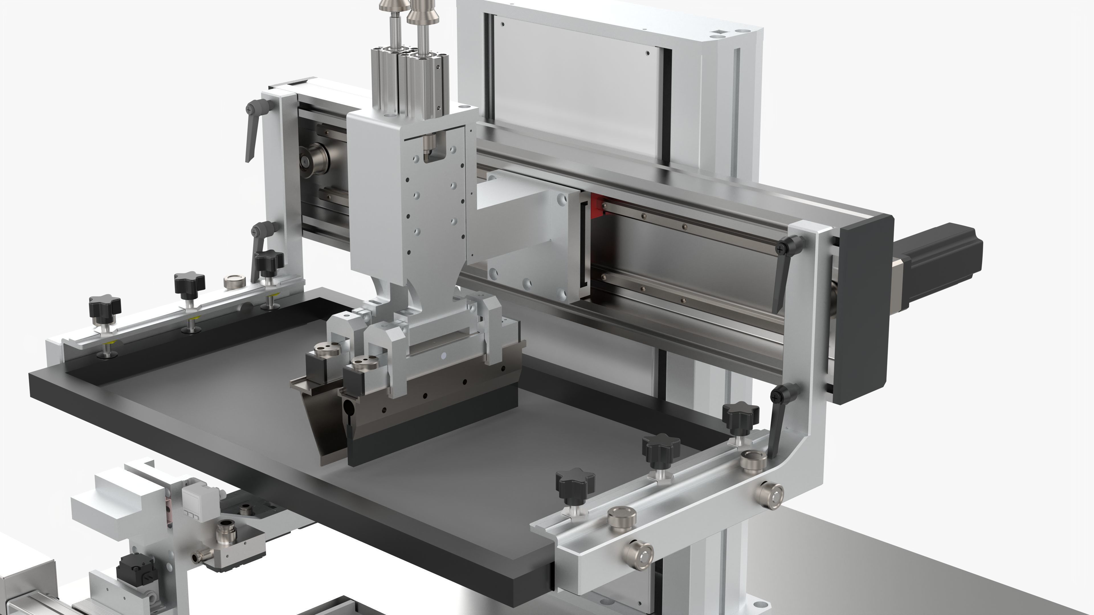 Automatic Screen Printing Equipment 3D model_9