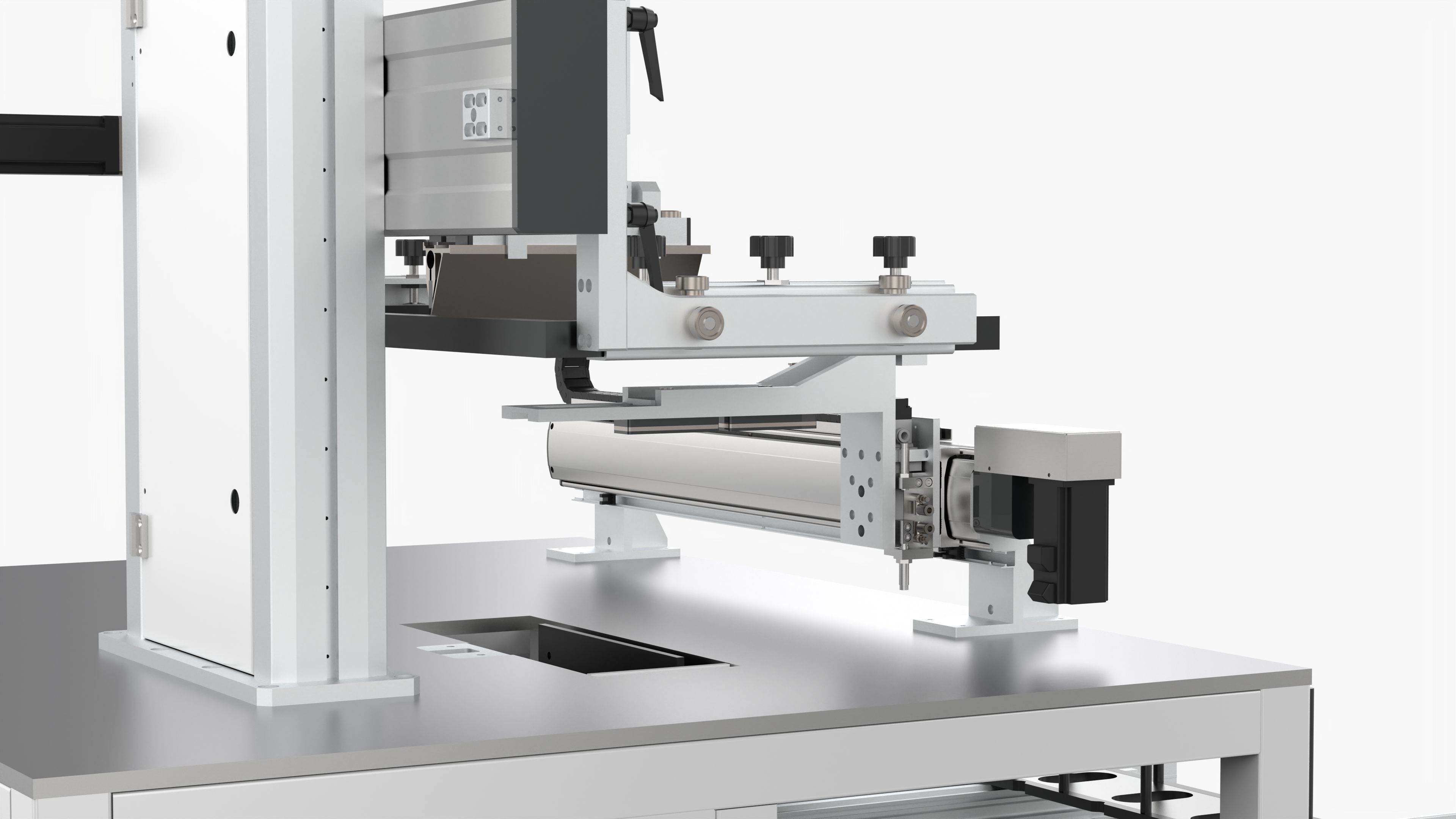 Automatic Screen Printing Equipment 3D model_12