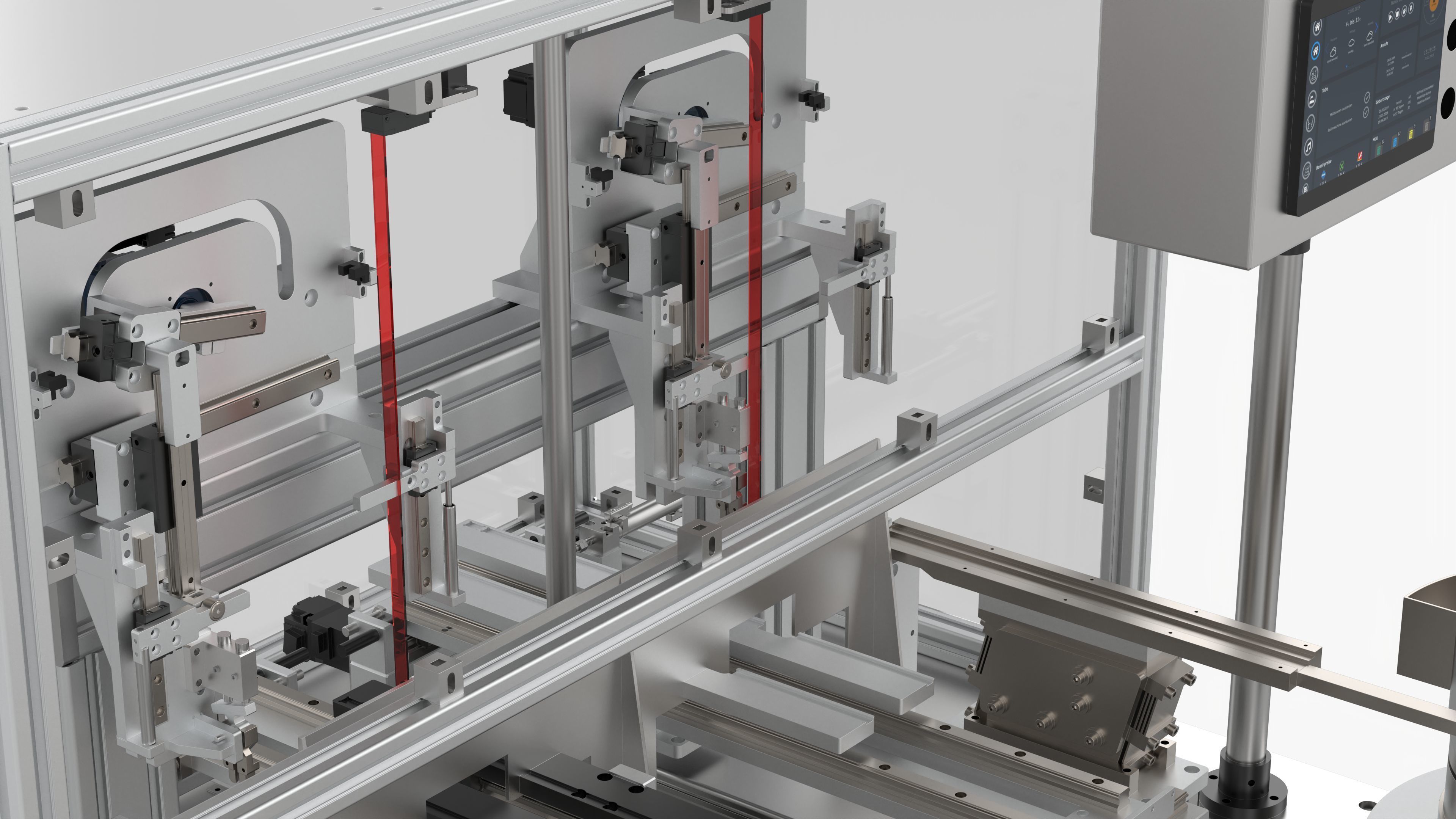 Automatic Plug-in Induction Vibration Feeding Soldering Machine 3D model_10