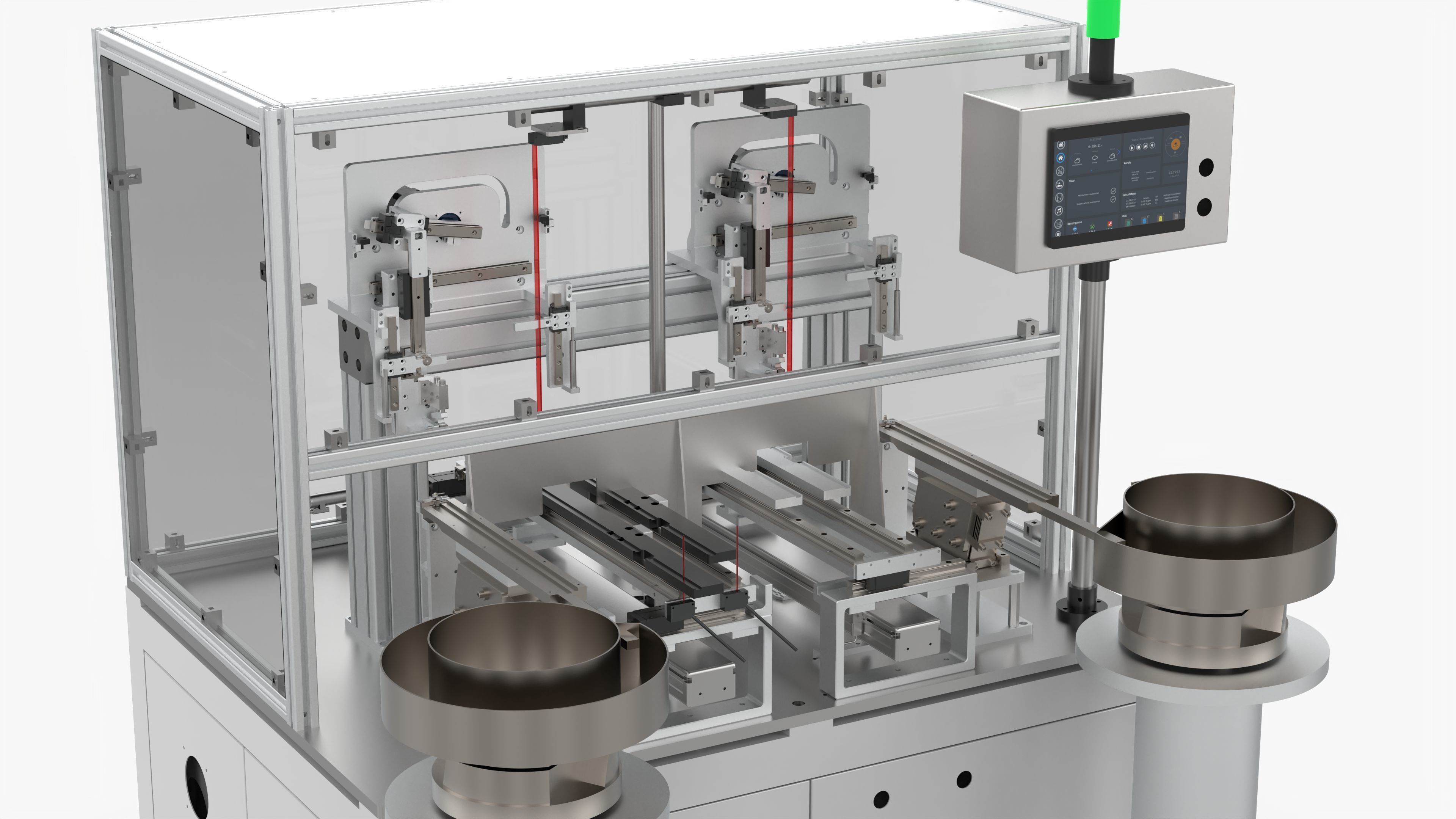 Automatic Plug-in Induction Vibration Feeding Soldering Machine 3D model_7