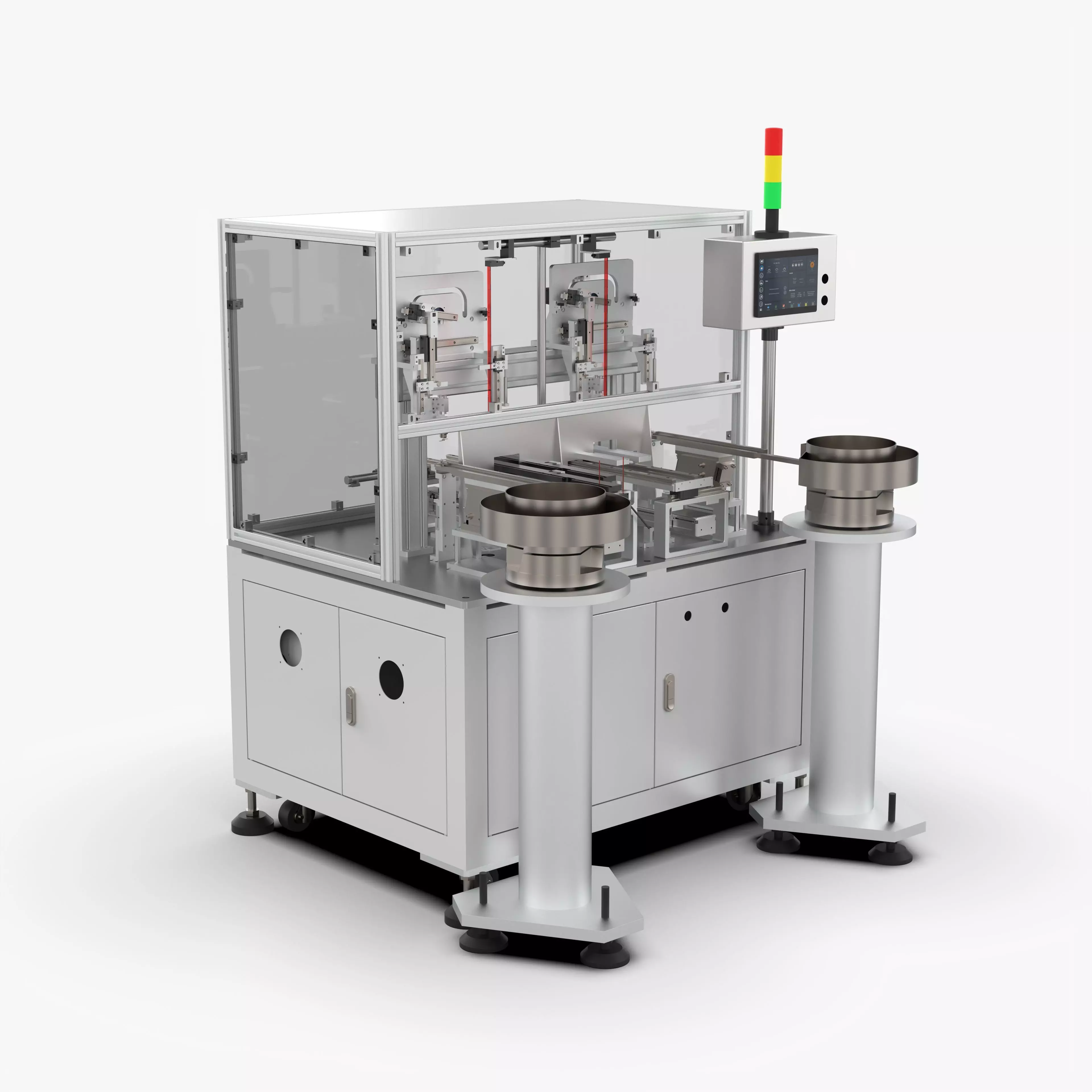 Automatic Plug-in Induction Vibration Feeding Soldering Machine 3D model_0