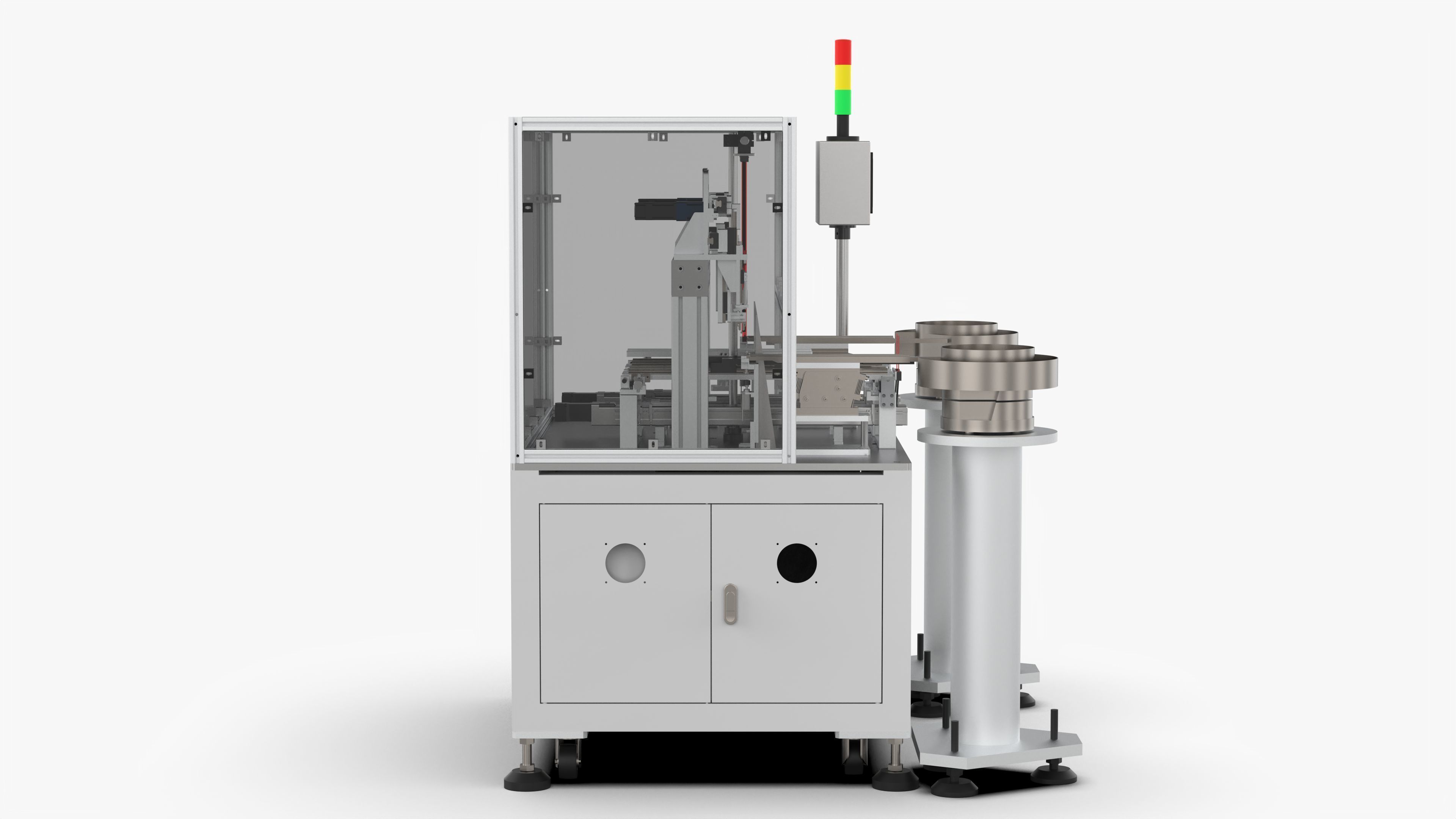 Automatic Plug-in Induction Vibration Feeding Soldering Machine 3D model_6