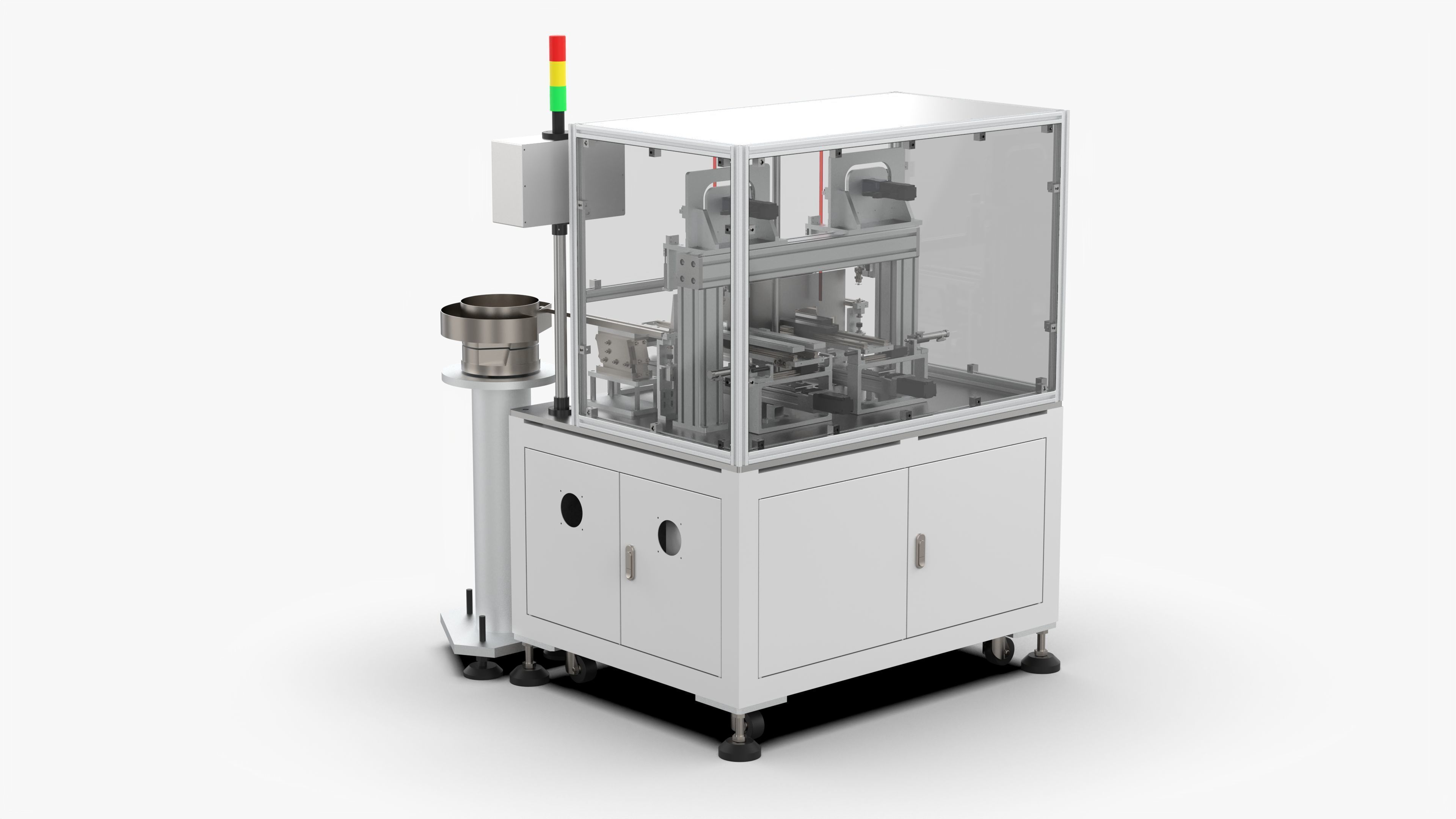 Automatic Plug-in Induction Vibration Feeding Soldering Machine 3D model_3