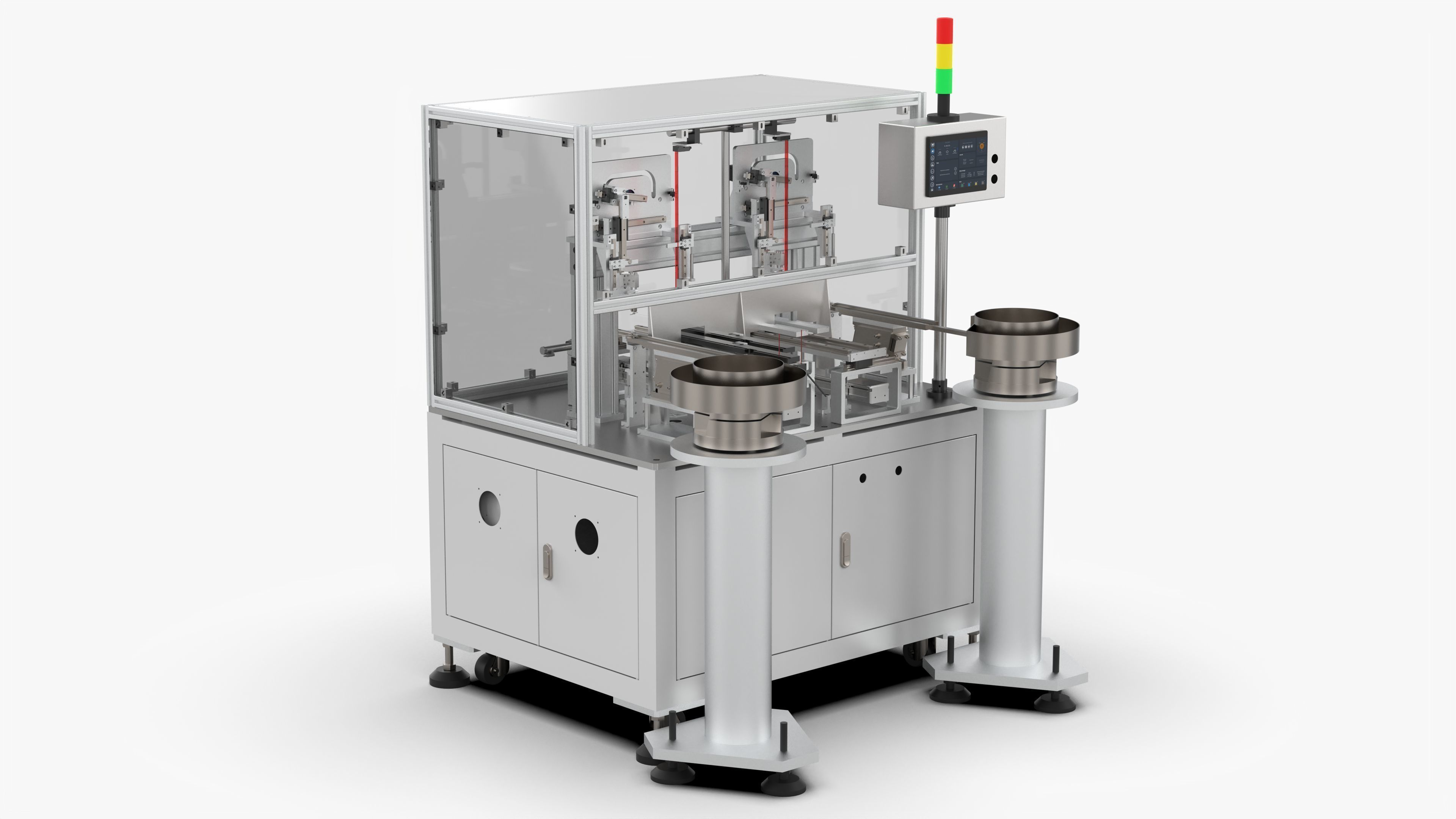 Automatic Plug-in Induction Vibration Feeding Soldering Machine 3D model_1