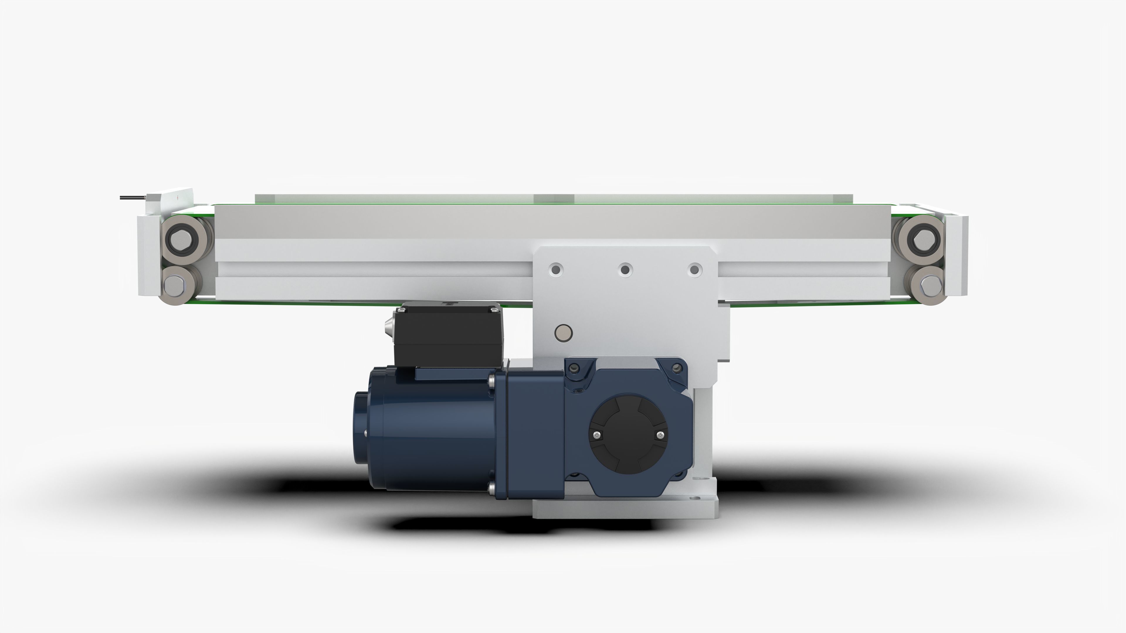 Double Belt Assembly Line Module 3D model_5