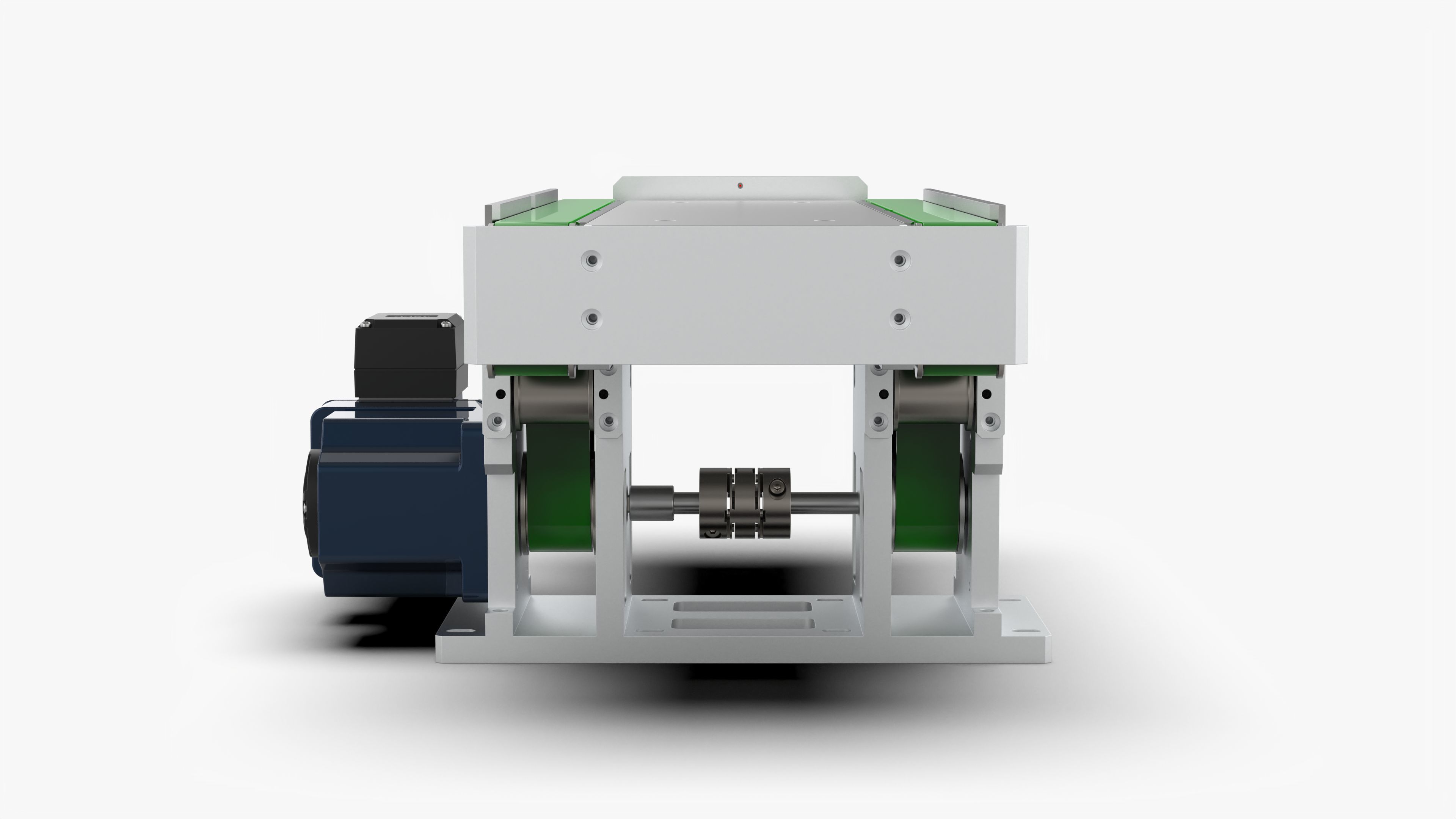Double Belt Assembly Line Module 3D model_6