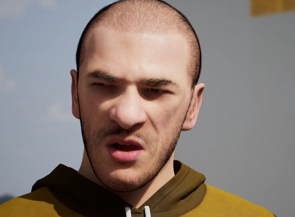 Niko Bellic HD Remastered 3D Model Low-poly 3D model_4