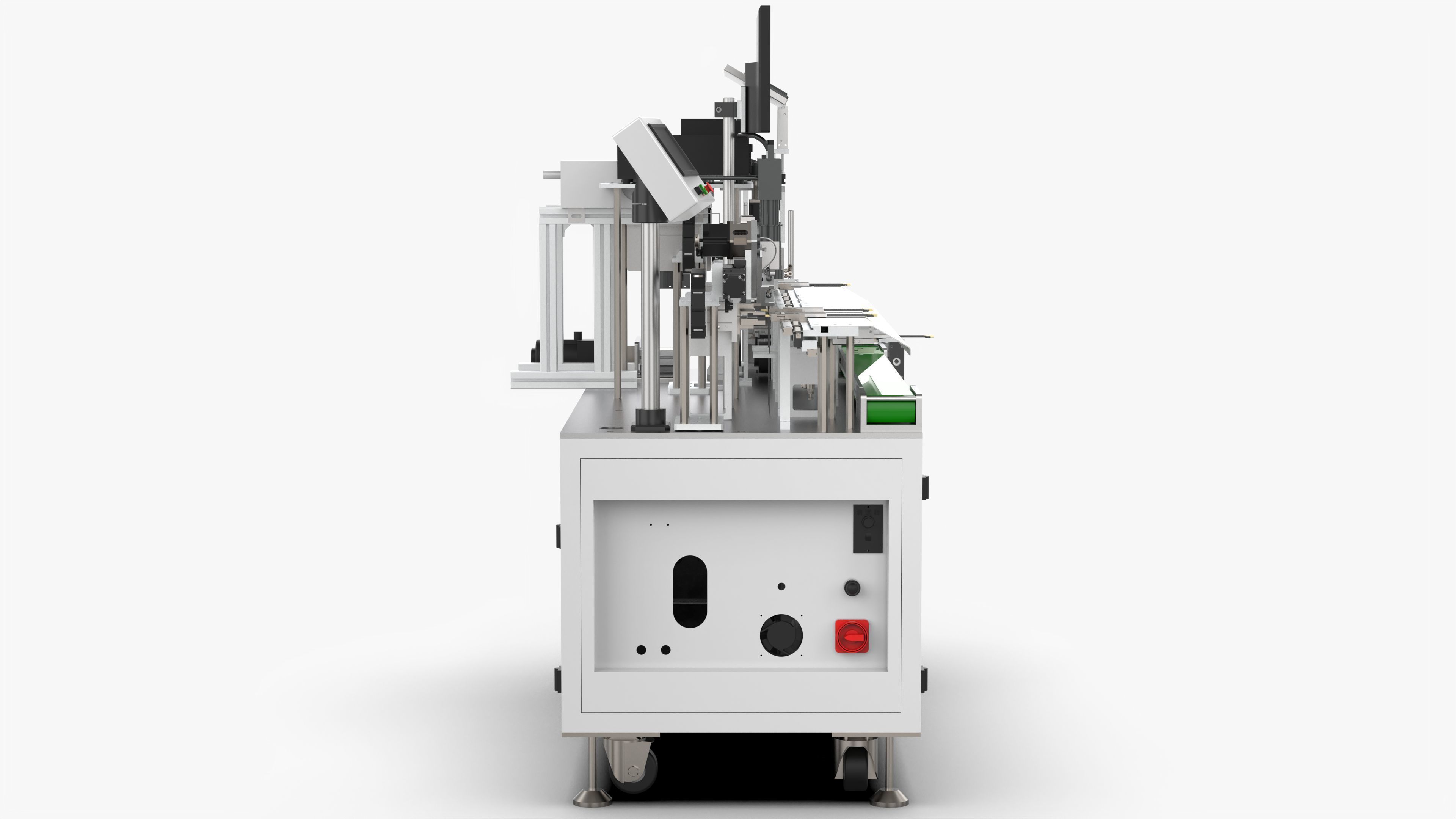 Fully automatic USB TYPE-C Welding Inspection Machine 3D model_6