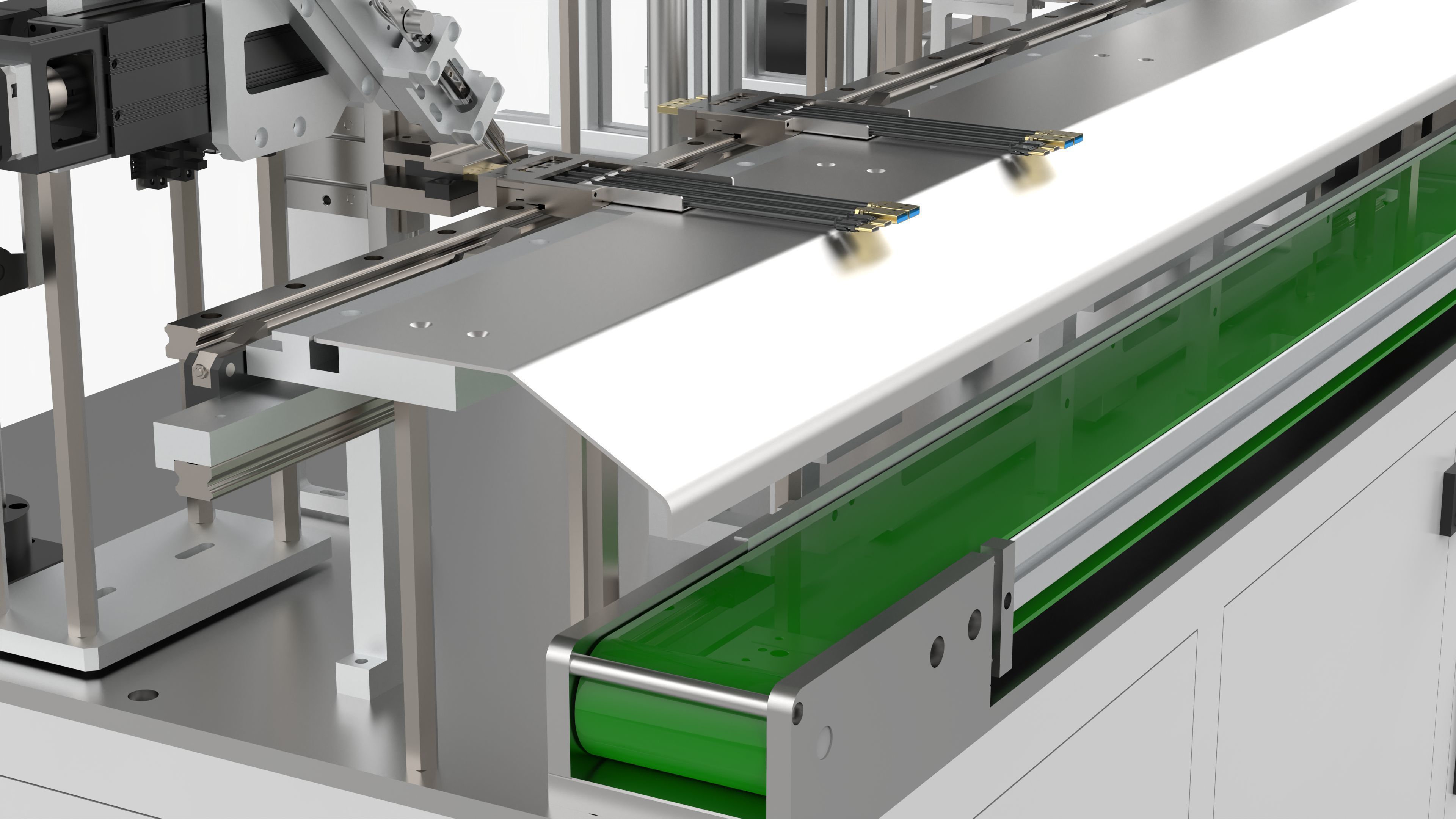 Fully automatic USB TYPE-C Welding Inspection Machine 3D model_7