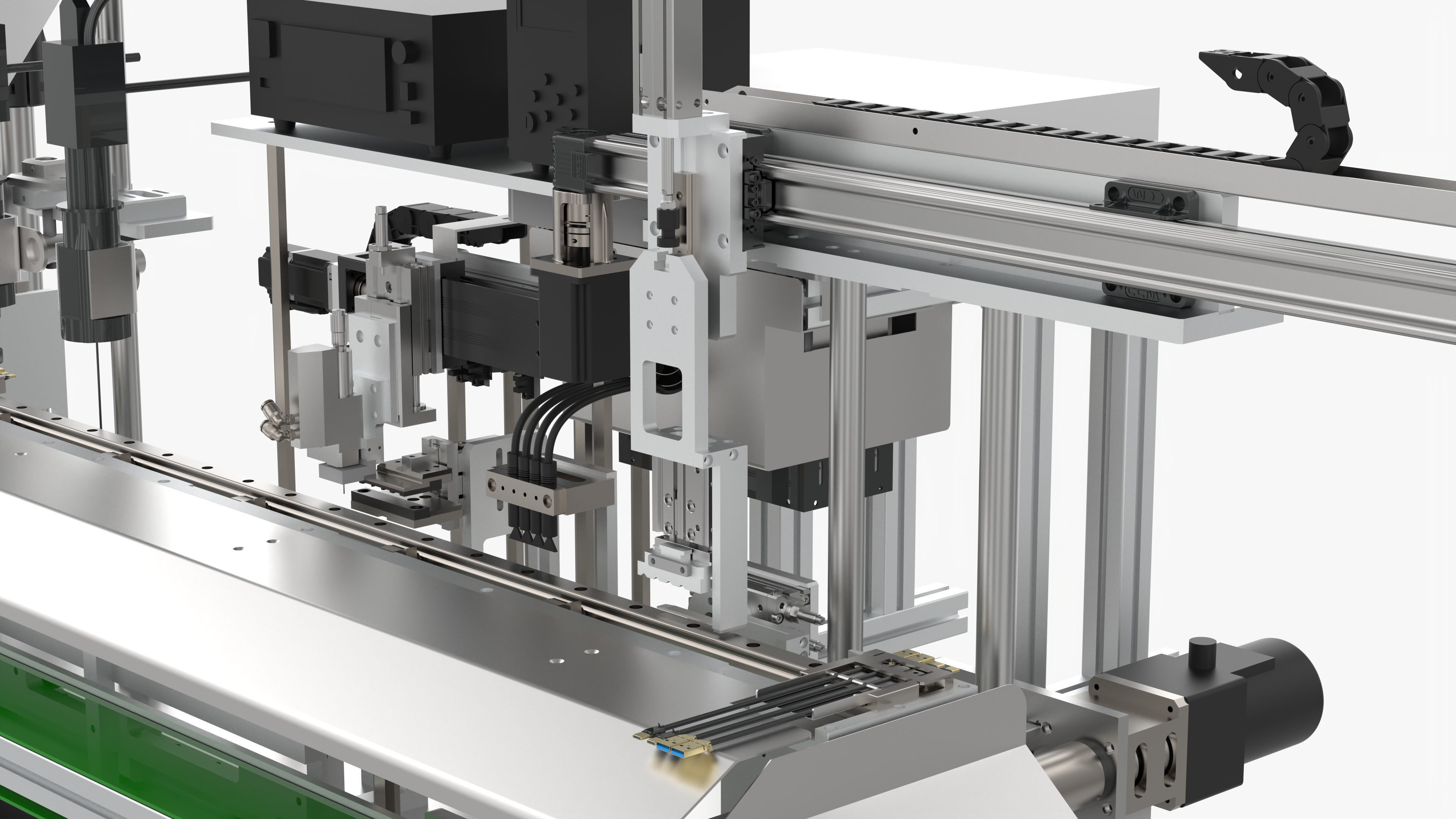 Fully automatic USB TYPE-C Welding Inspection Machine 3D model_9