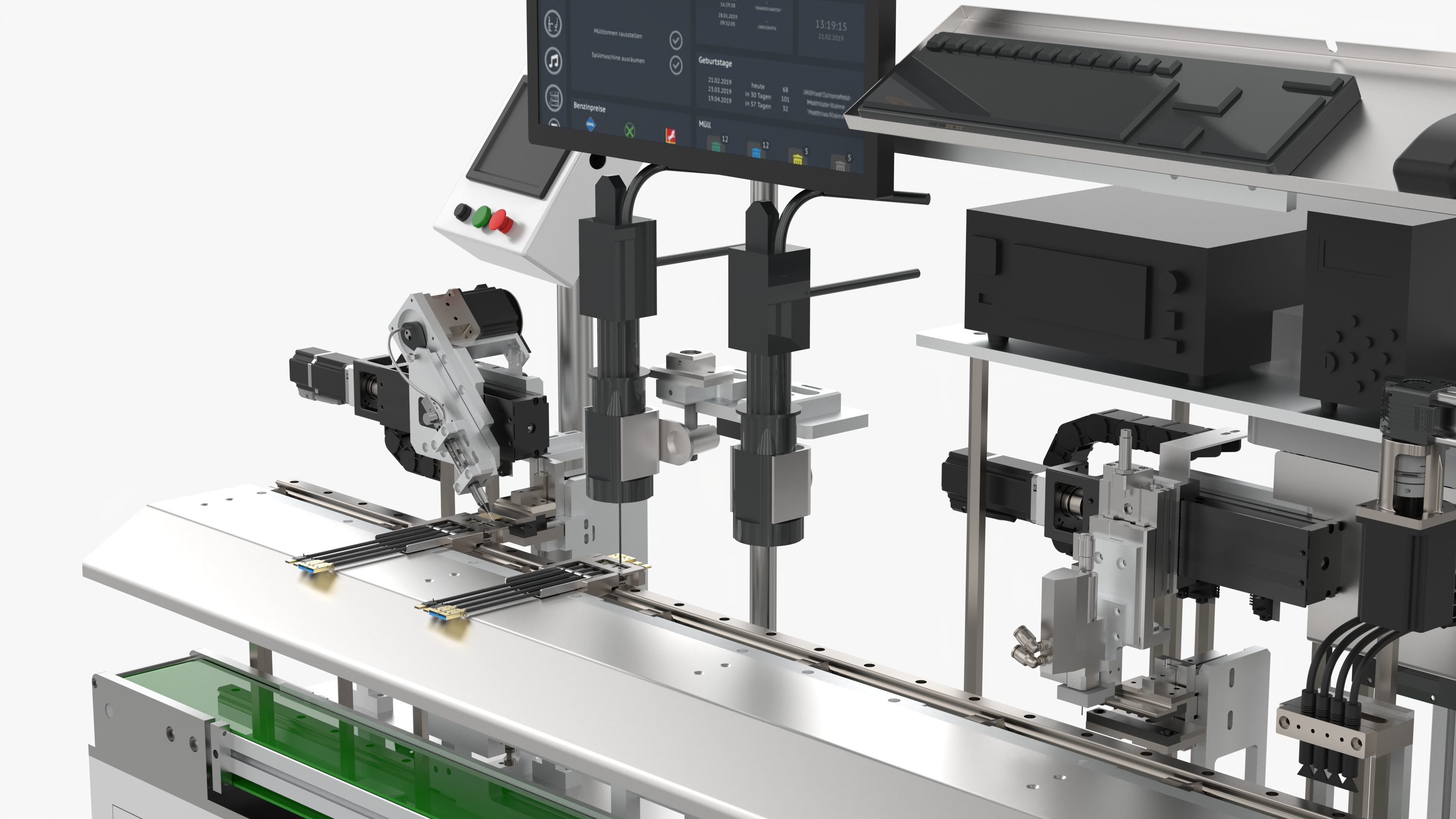 Fully automatic USB TYPE-C Welding Inspection Machine 3D model_8