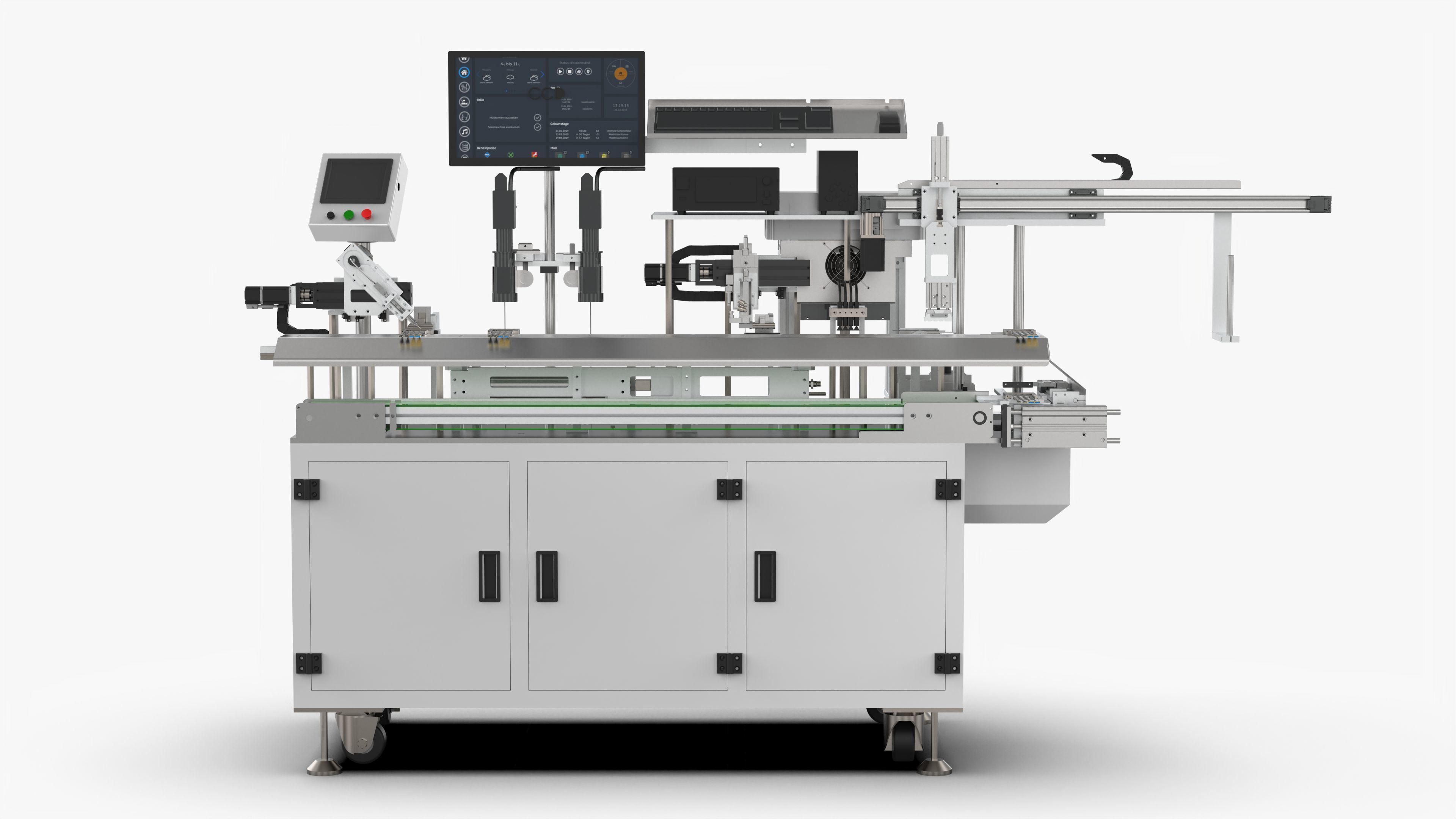 Fully automatic USB TYPE-C Welding Inspection Machine 3D model_5