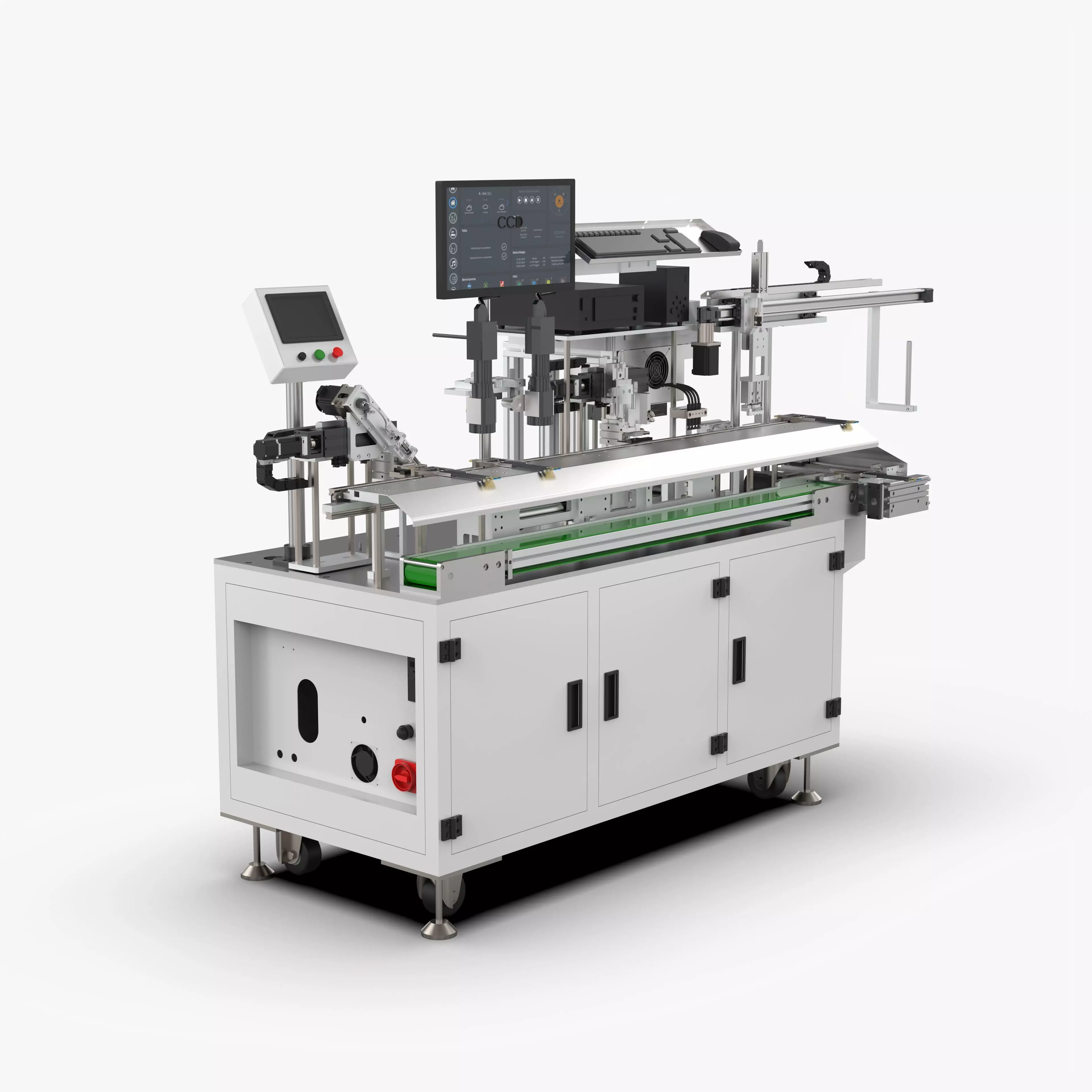 Fully automatic USB TYPE-C Welding Inspection Machine 3D model_0