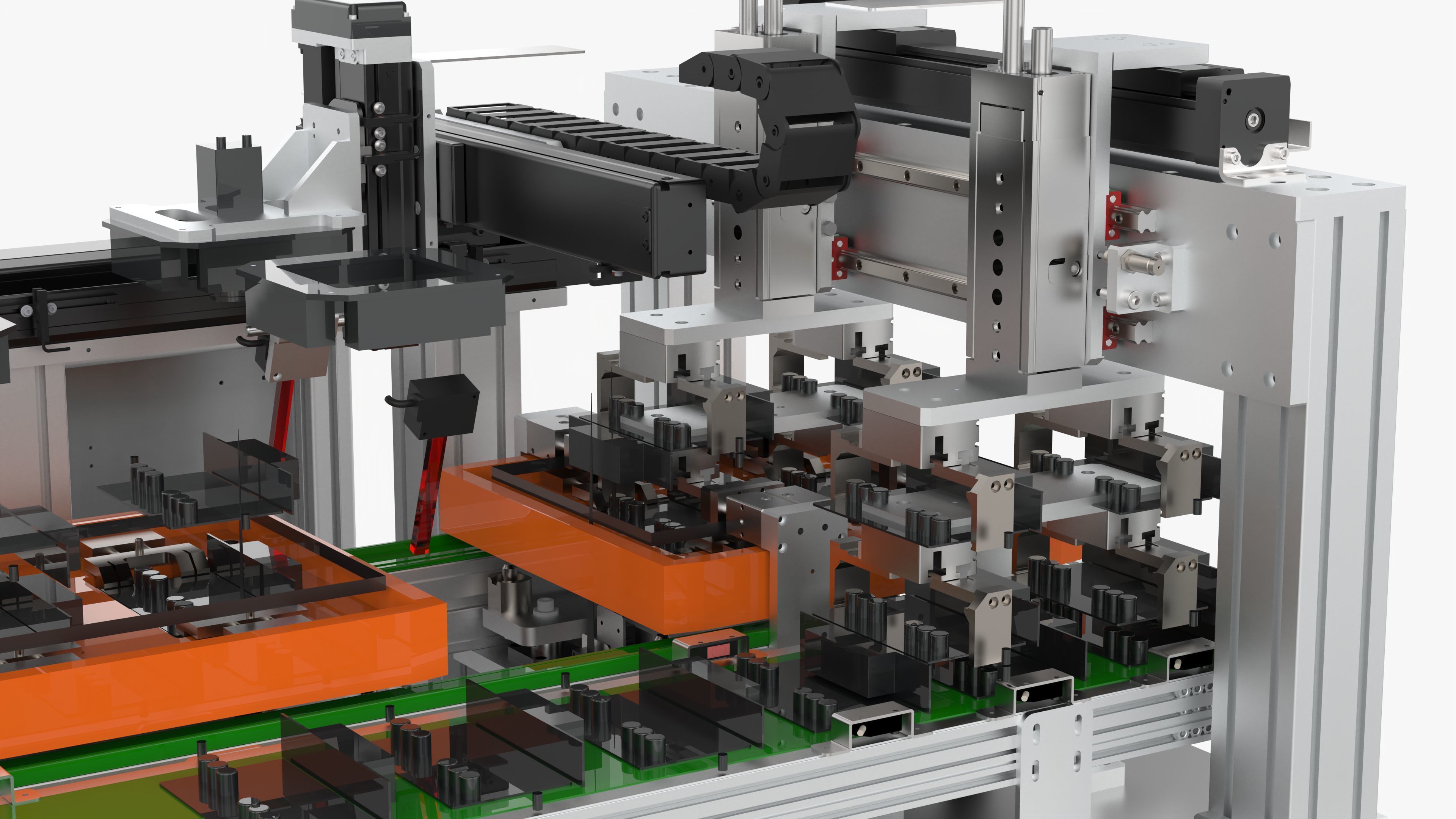 Automatic Glue Detection Stringing Machine 3D model_10