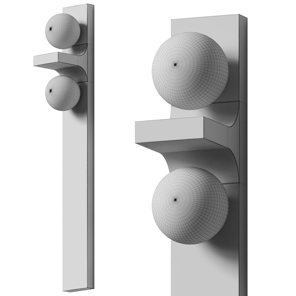 KAMINO SCONCE - Stephane Parmentier 3D model_2