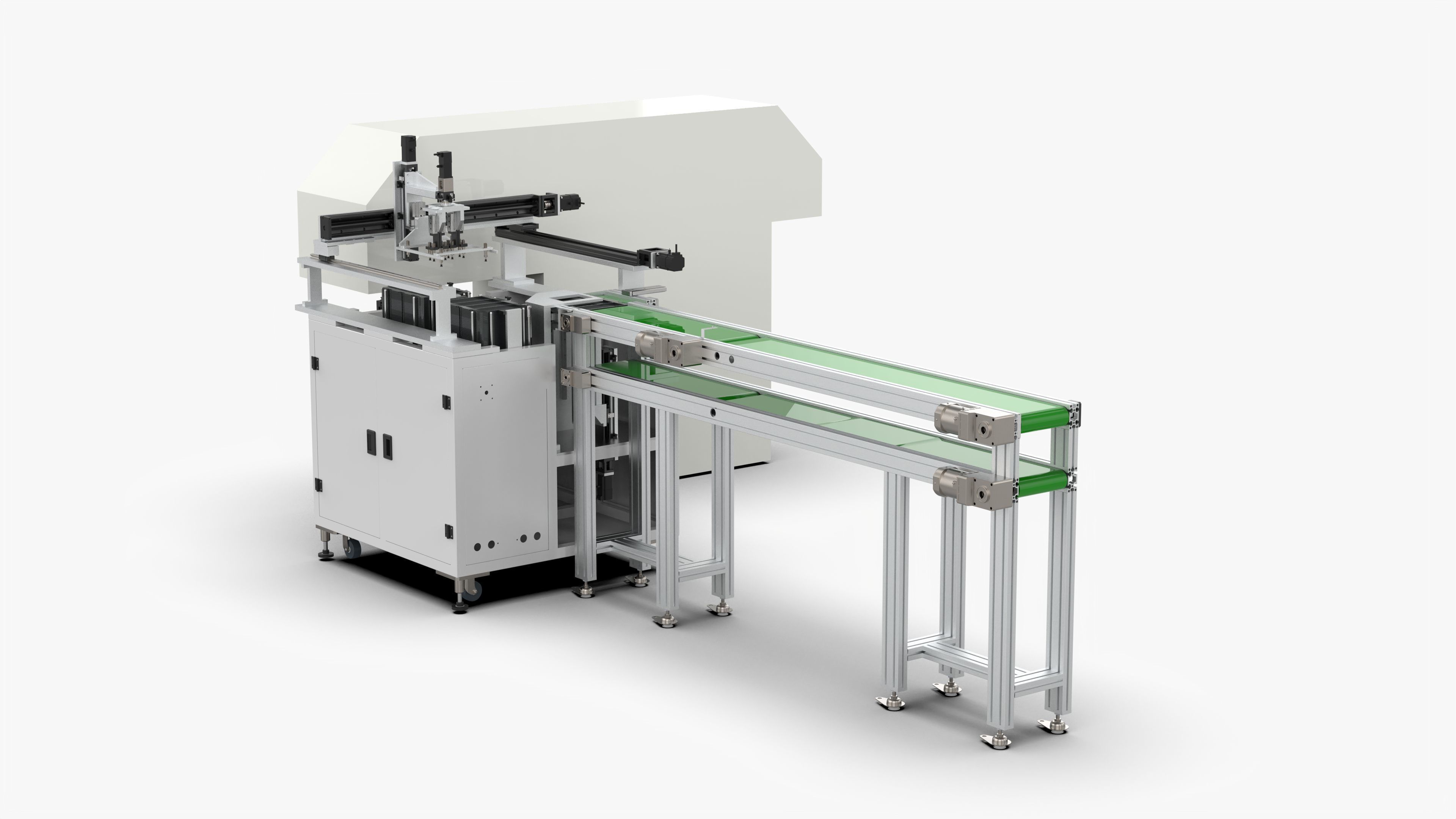 On Line Transfer Machine 3D model_2