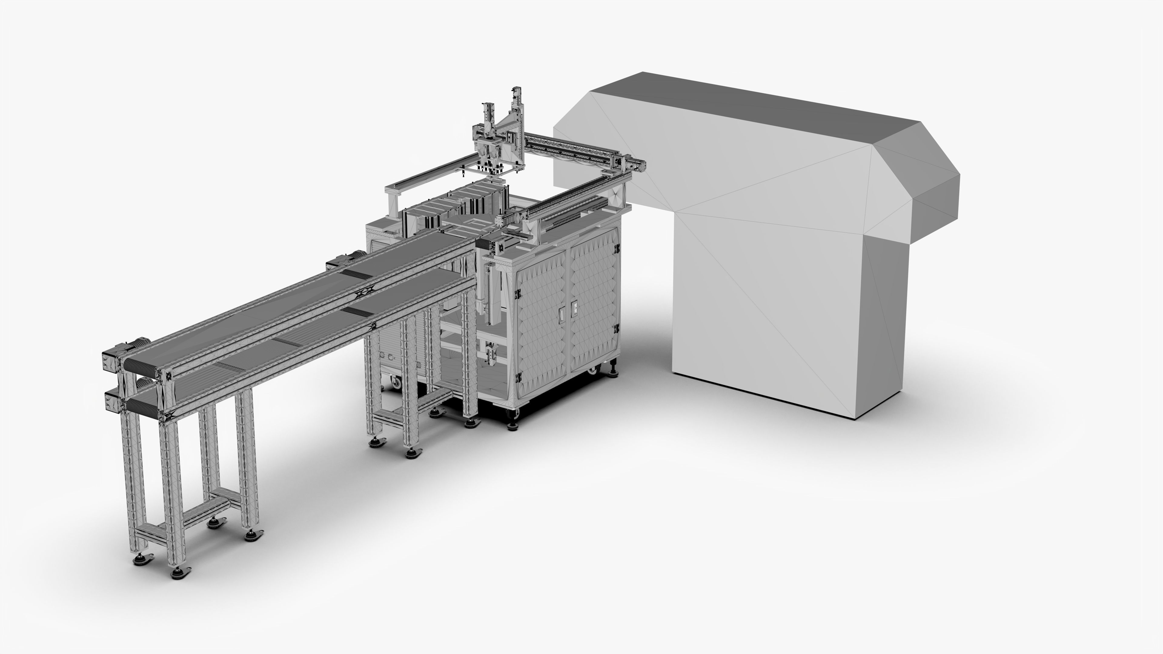 On Line Transfer Machine 3D model_14