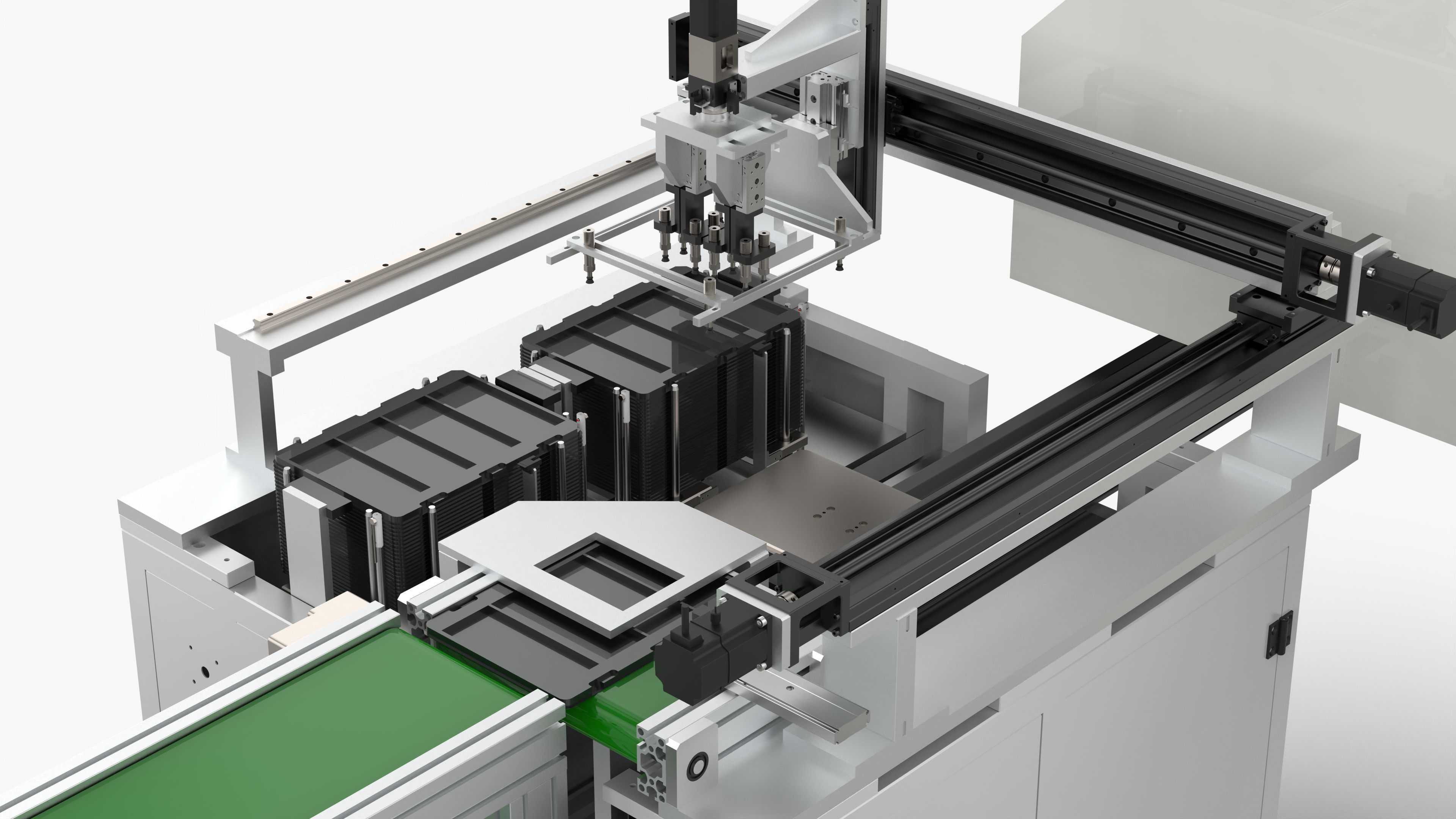 On Line Transfer Machine 3D model_9