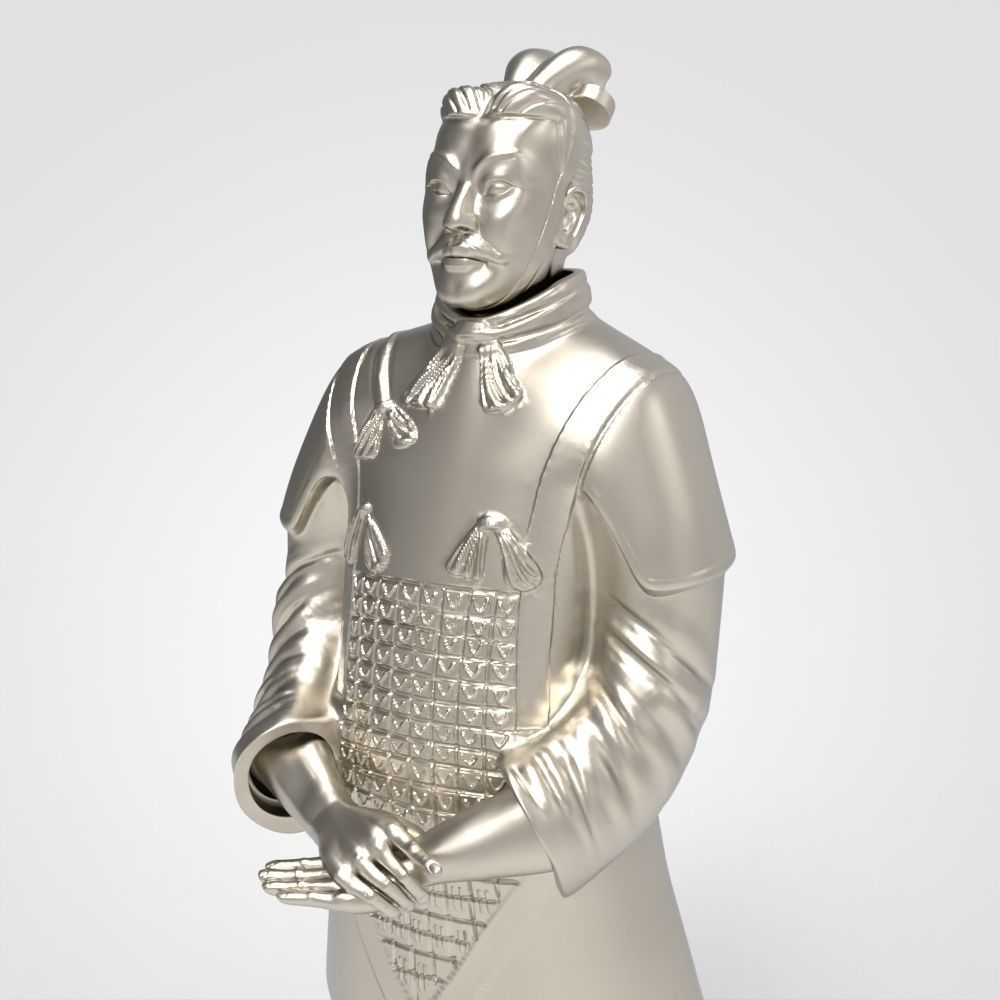 Terracotta Army sculptures depicting the armies of Qin Shi Huang 3D model 3D printable | CGTrader