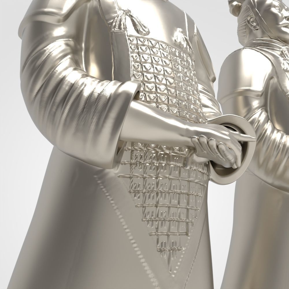 Terracotta Army sculptures depicting the armies of Qin Shi Huang 3D model 3D printable | CGTrader