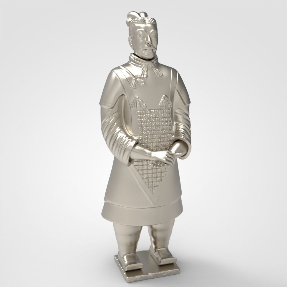 Terracotta Army sculptures depicting the armies of Qin Shi Huang 3D model 3D printable | CGTrader