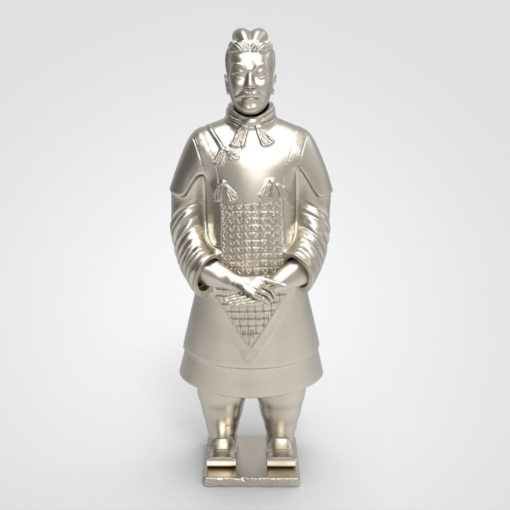 Terracotta Army sculptures depicting the armies of Qin Shi Huang 3D model 3D printable | CGTrader