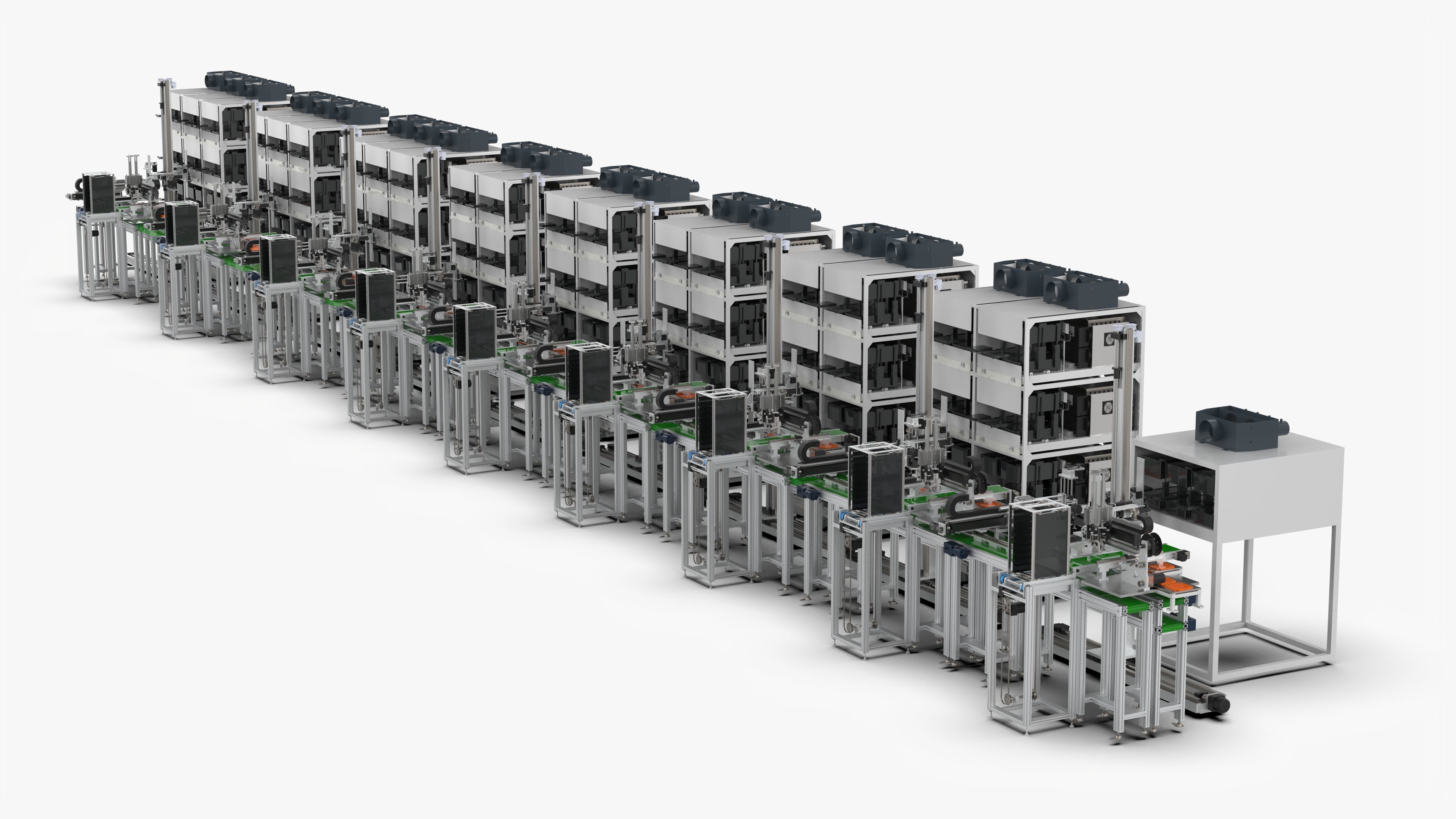 Aging Labeling Test Line Body SMT 3D model_1