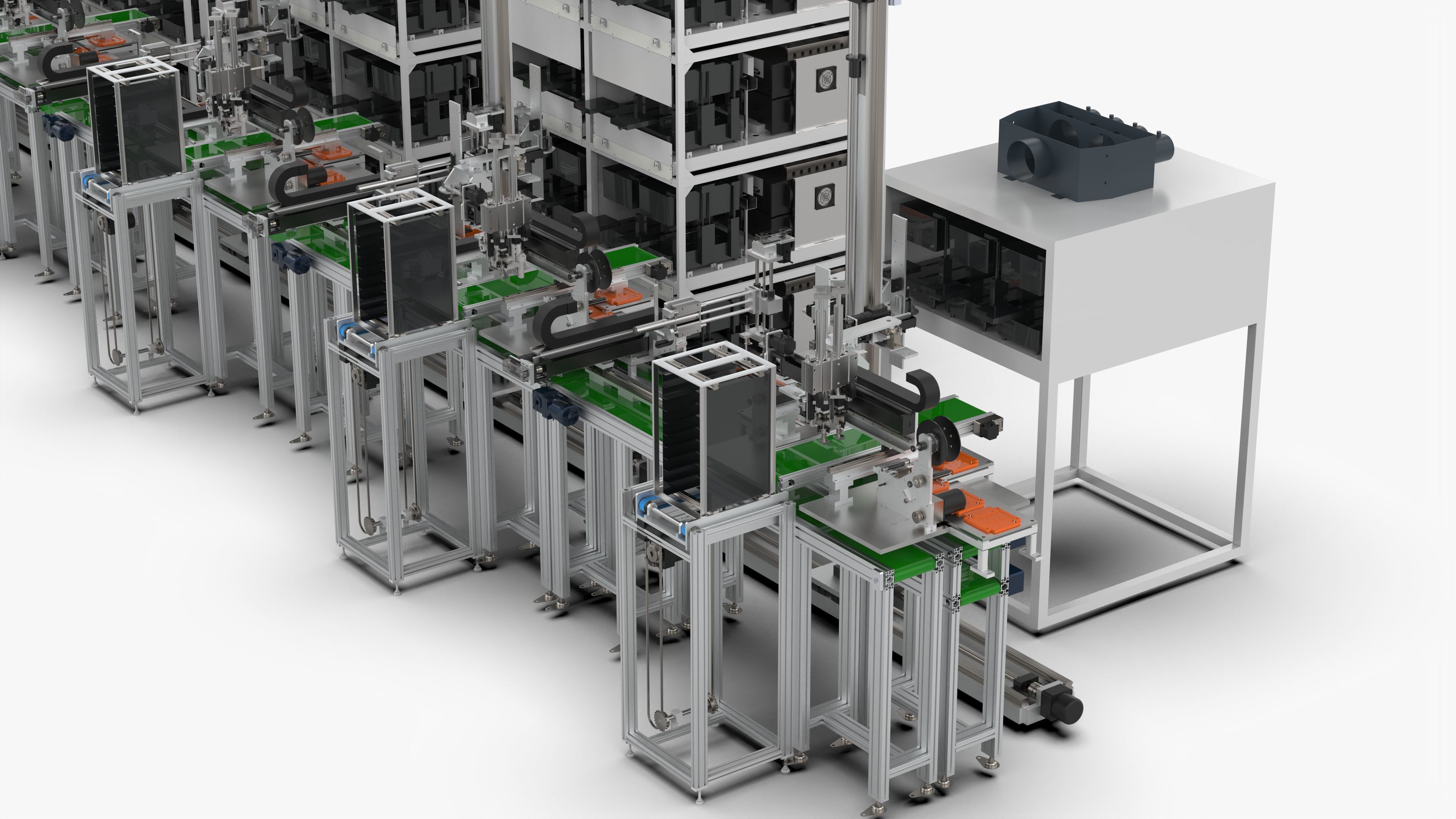 Aging Labeling Test Line Body SMT 3D model_13